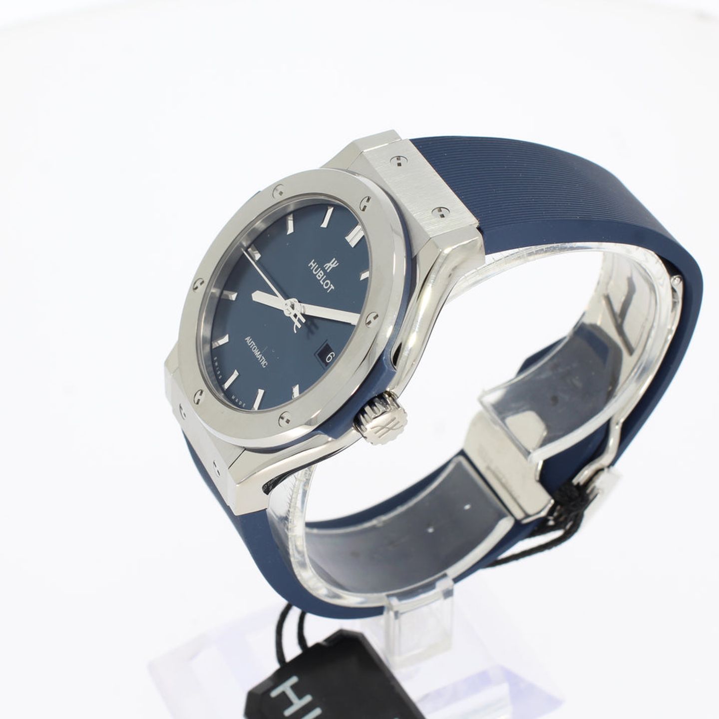 Hublot Classic Fusion Blue 542.NX.7170.RX (2025) - Blue dial 42 mm Titanium case (2/4)