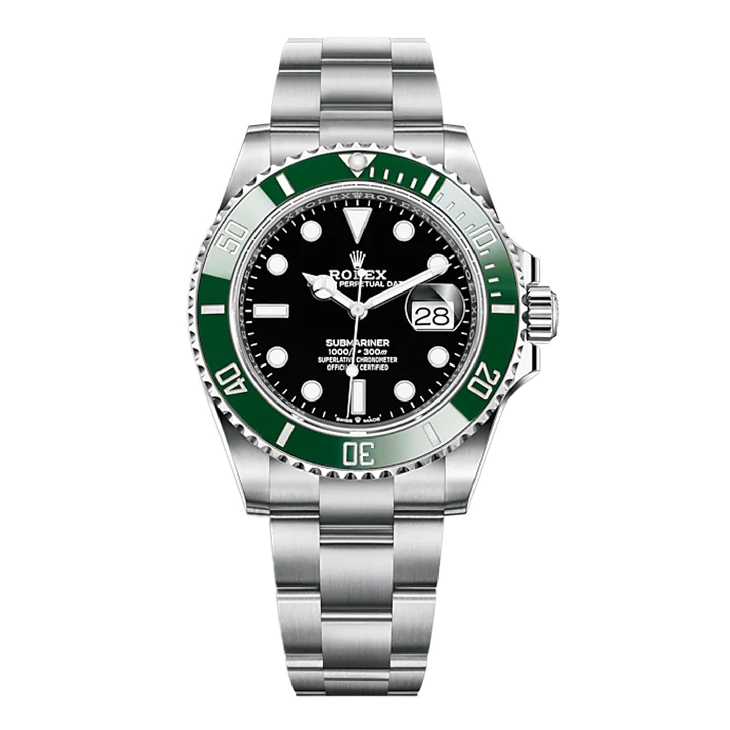 Rolex Submariner Date 126610LV (2024) - Zwart wijzerplaat 41mm Staal (1/8)