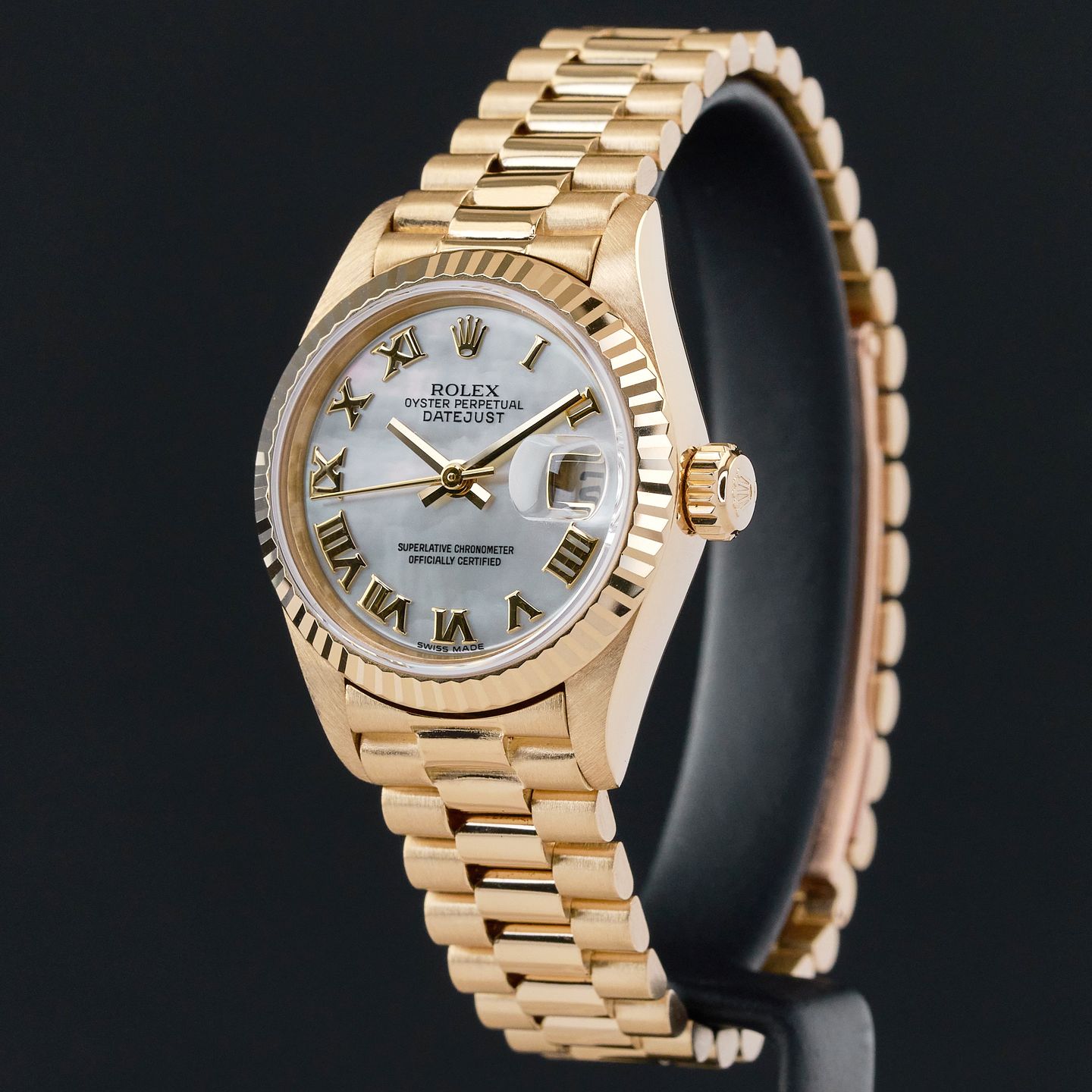 Rolex Lady-Datejust 79178 (1999) - 26 mm Yellow Gold case (4/8)