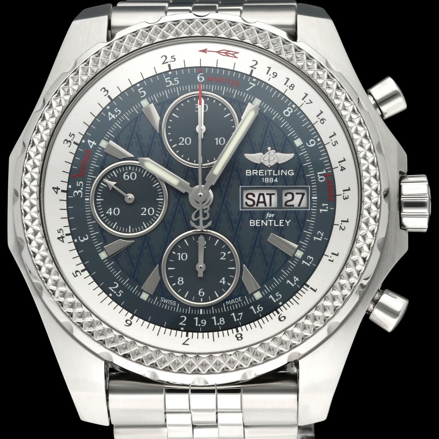 Breitling Bentley GT A13363 (2012) - 44 mm Steel case (1/8)