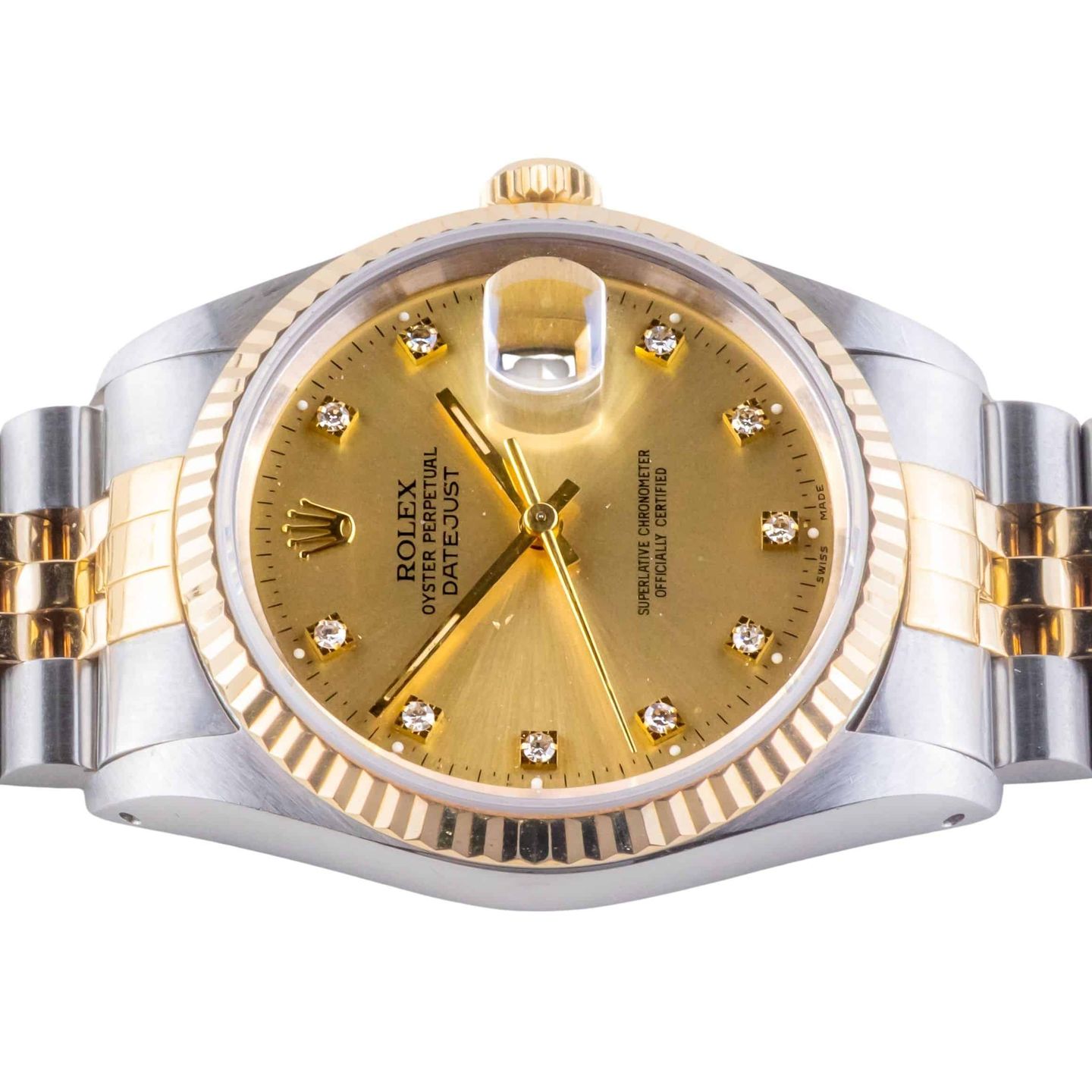 Rolex Datejust 36 16233 (1991) - 36mm Goud/Staal (5/7)