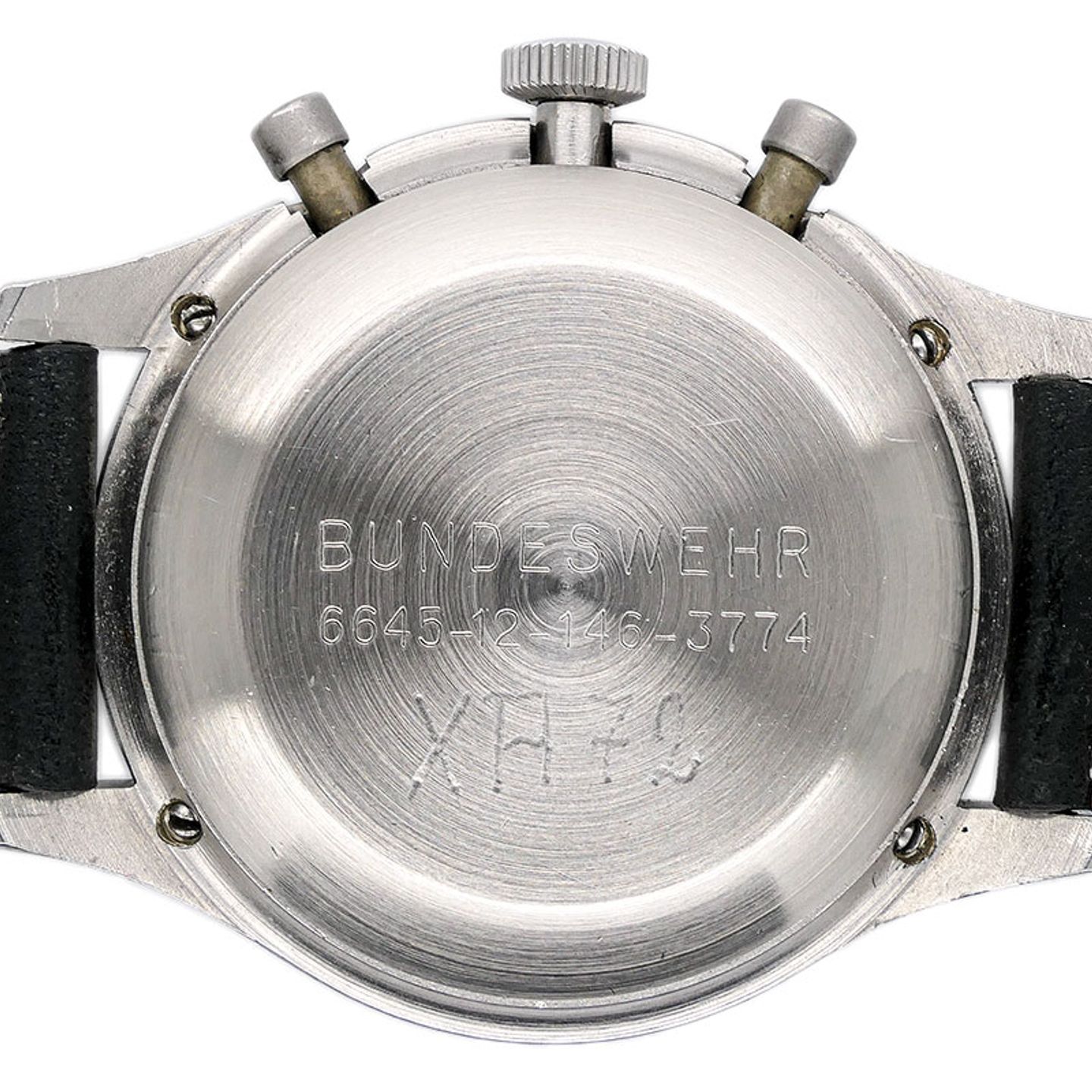 Heuer Vintage 1550 SG (1965) - Black dial 43 mm Steel case (4/5)