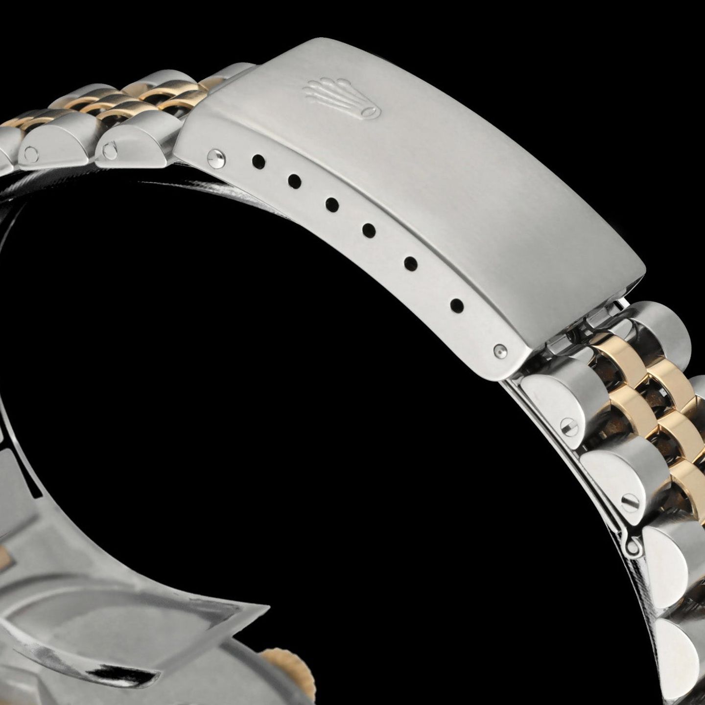 Rolex Datejust Turn-O-Graph 16263 (1991) - Champagne dial 36 mm Gold/Steel case (8/8)