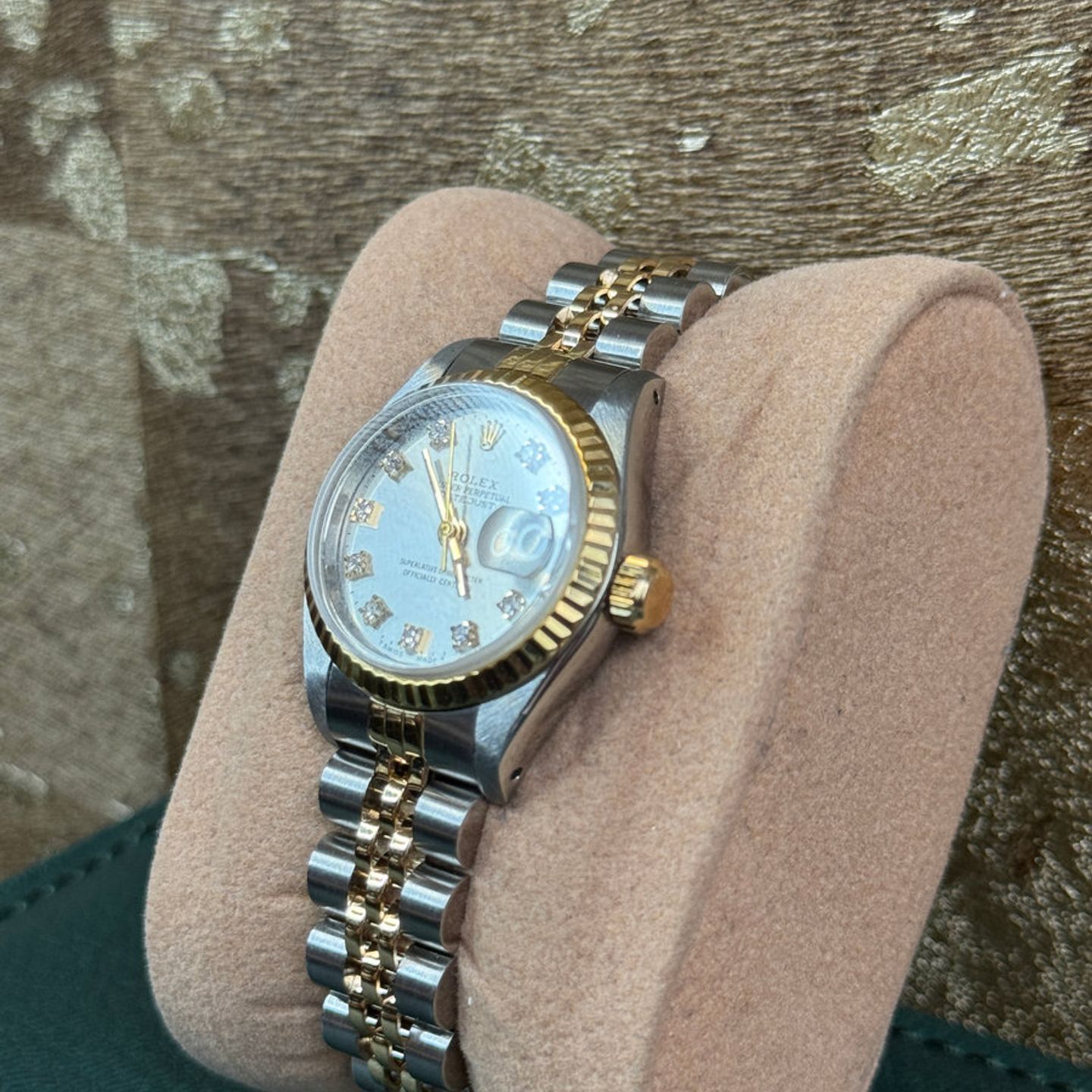 Rolex Lady-Datejust 69173 (1991) - Silver dial 26 mm Gold/Steel case (8/8)