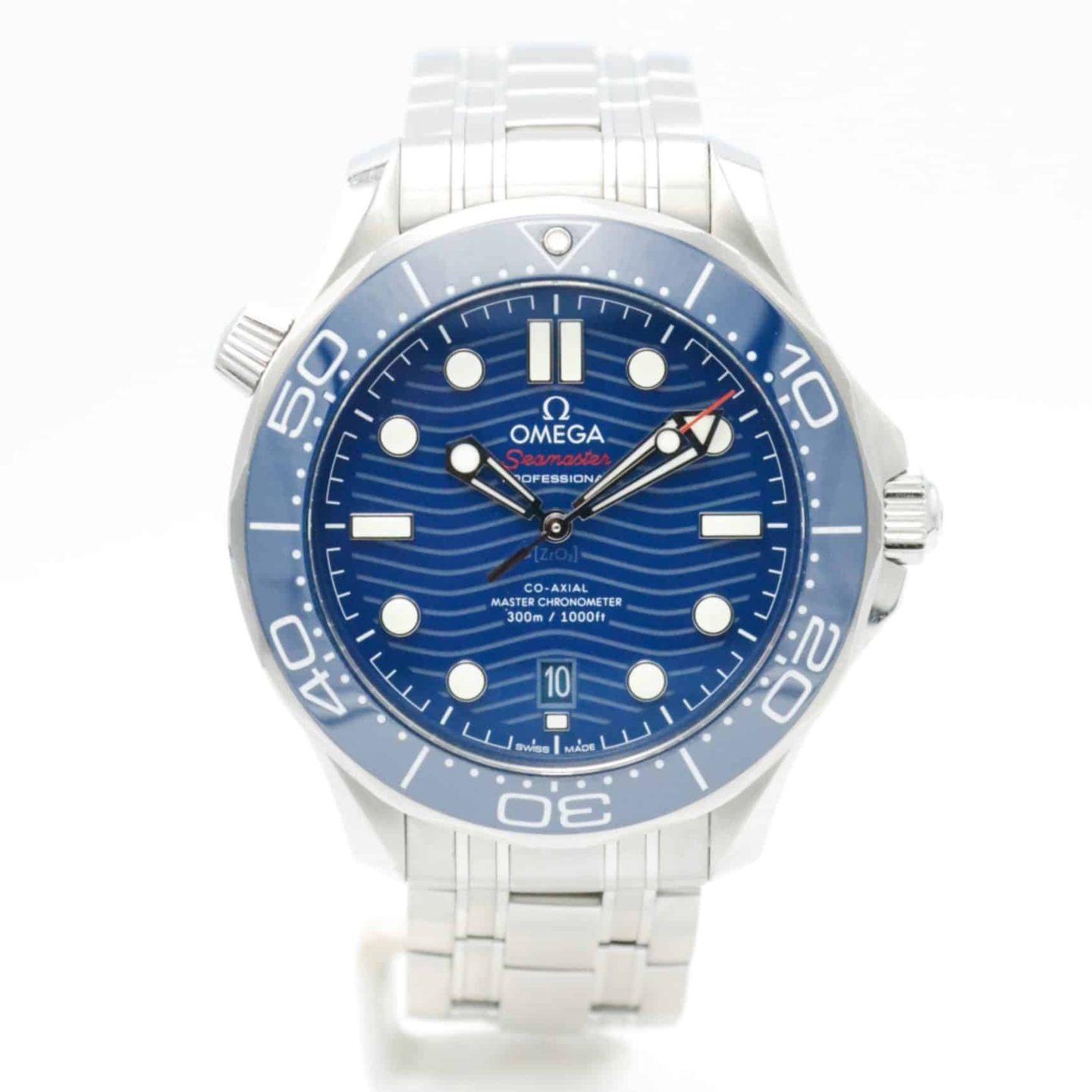 Omega Seamaster Diver 300 M 210.30.42.20.03.001 (2021) - Blauw wijzerplaat 42mm Staal (1/7)