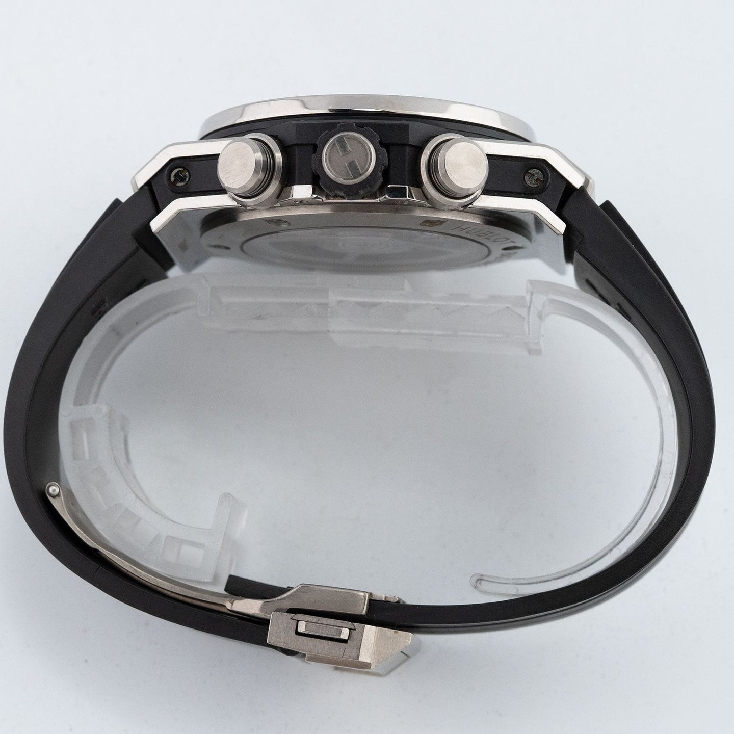 Hublot Big Bang Unico 411.NX.1170.RX (Onbekend (willekeurig serienummer)) - Transparant wijzerplaat 46mm Titanium (4/8)