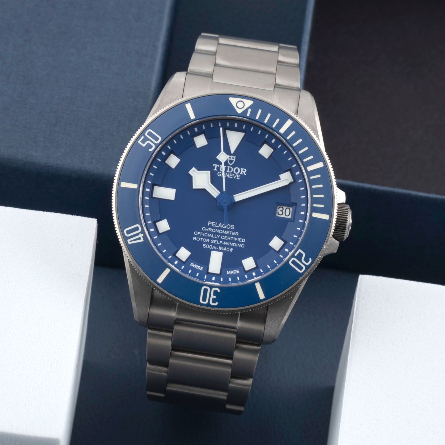 Tudor Pelagos 25600TB (Unknown (random serial)) - Black dial 42 mm Titanium case (1/8)