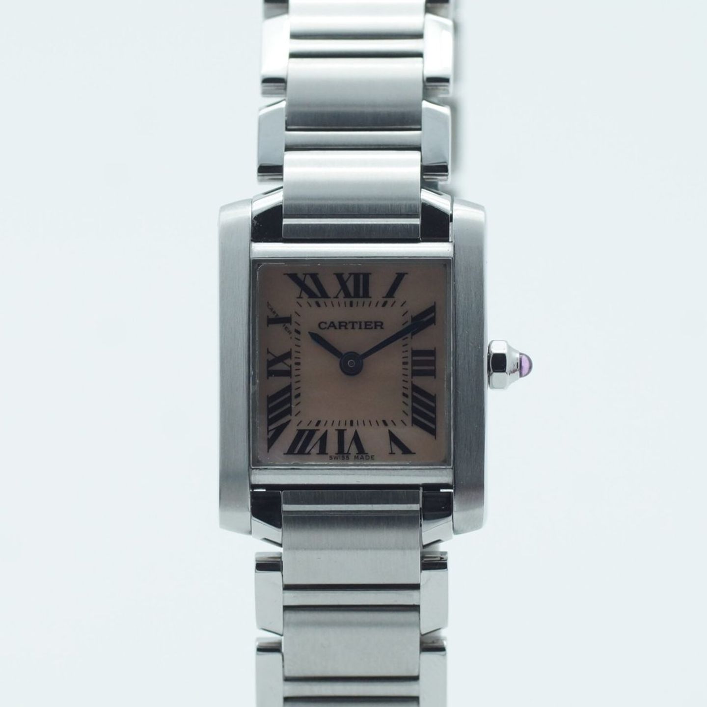 Cartier Tank Française 2385 (2007) - 20 mm Yellow Gold case (3/8)