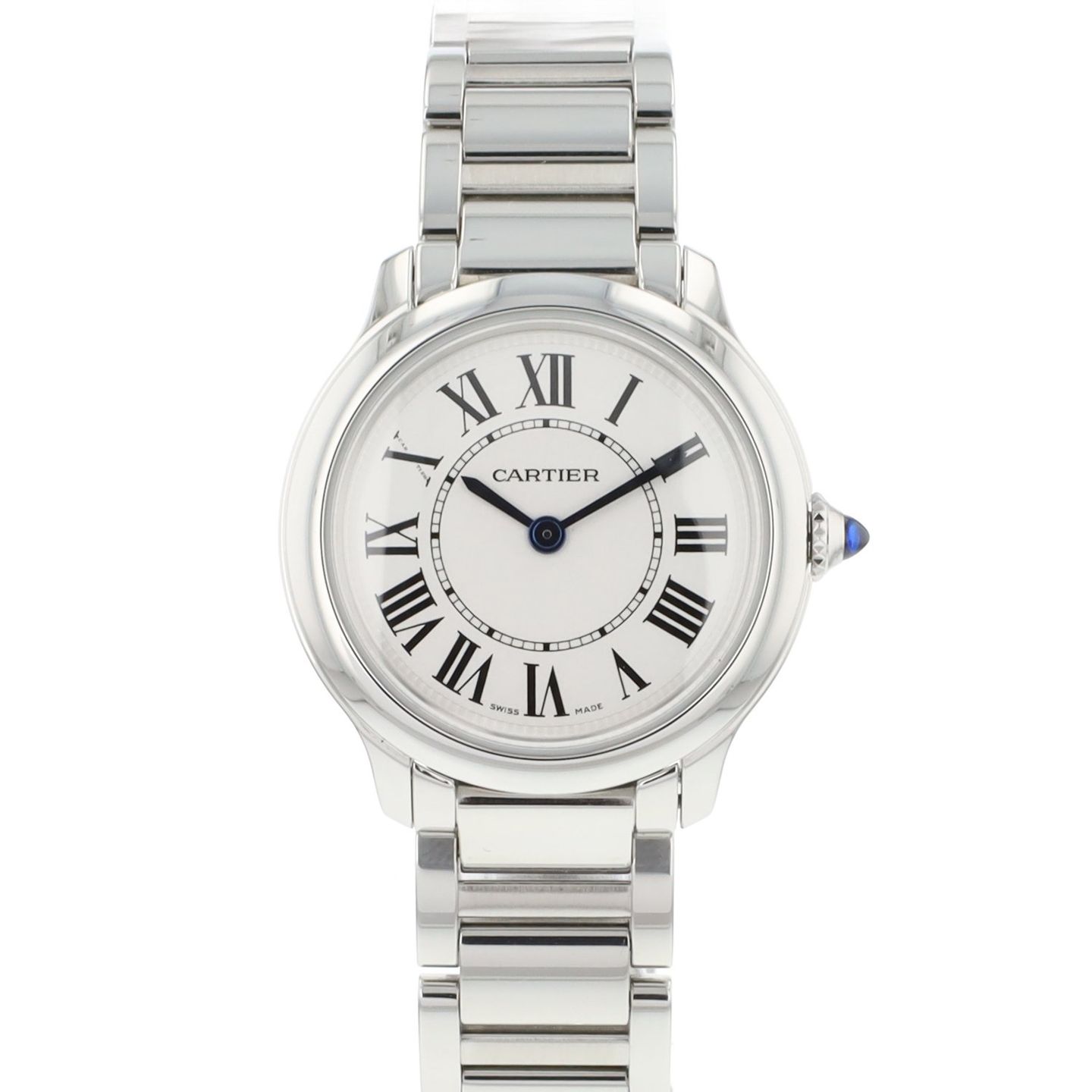 Cartier Ronde Croisière de Cartier WSRN0033 (2022) - White dial 29 mm Steel case (1/3)