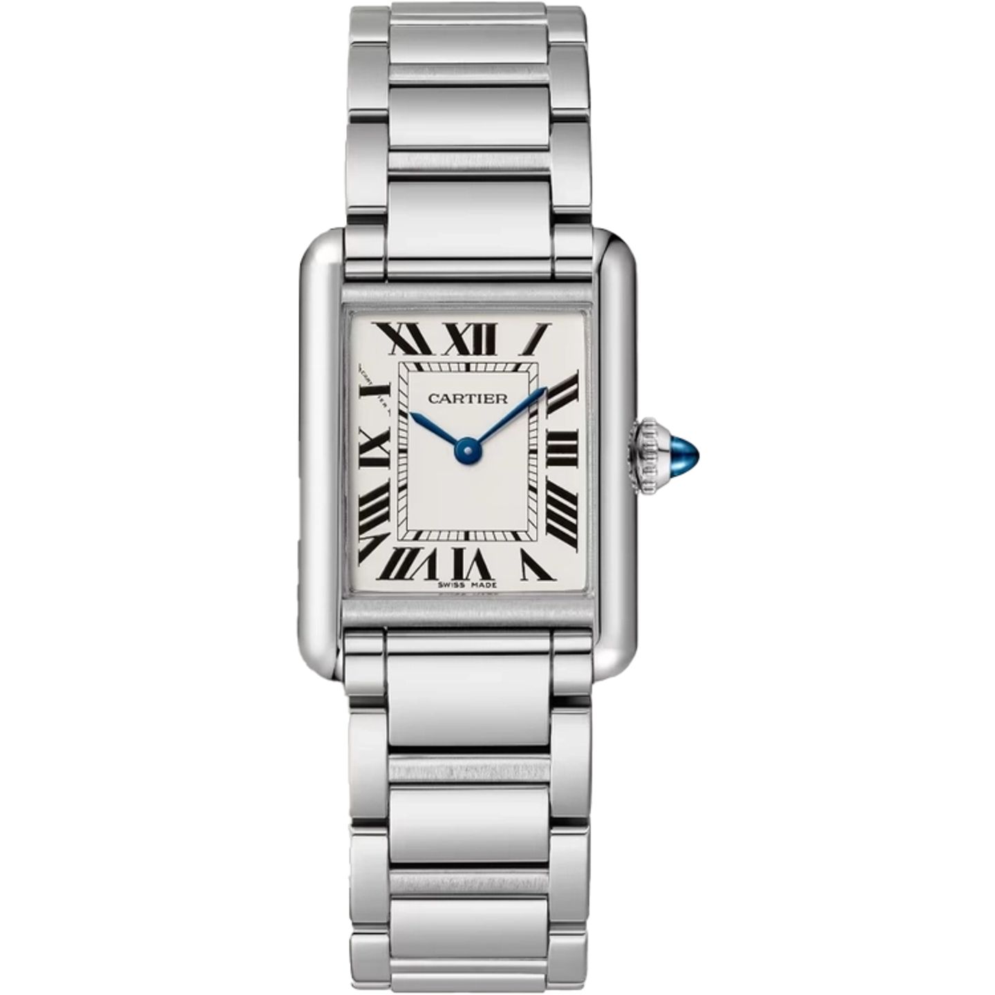 Cartier Tank WSTA0107 (2025) - Silver dial 22 mm Steel case (1/1)