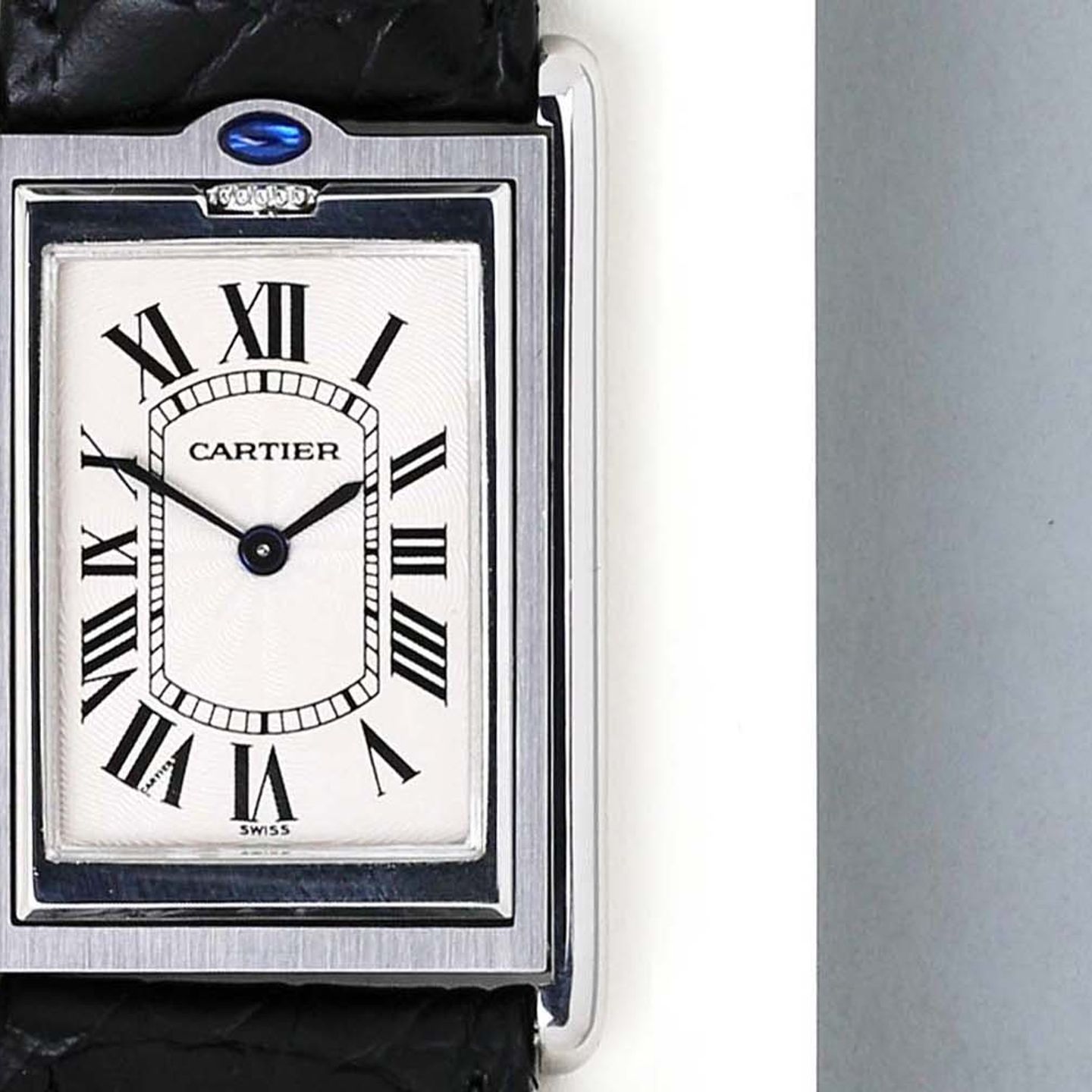 Cartier Tank Américaine W1011358 (1999) - Silver dial 25 mm Steel case (5/8)