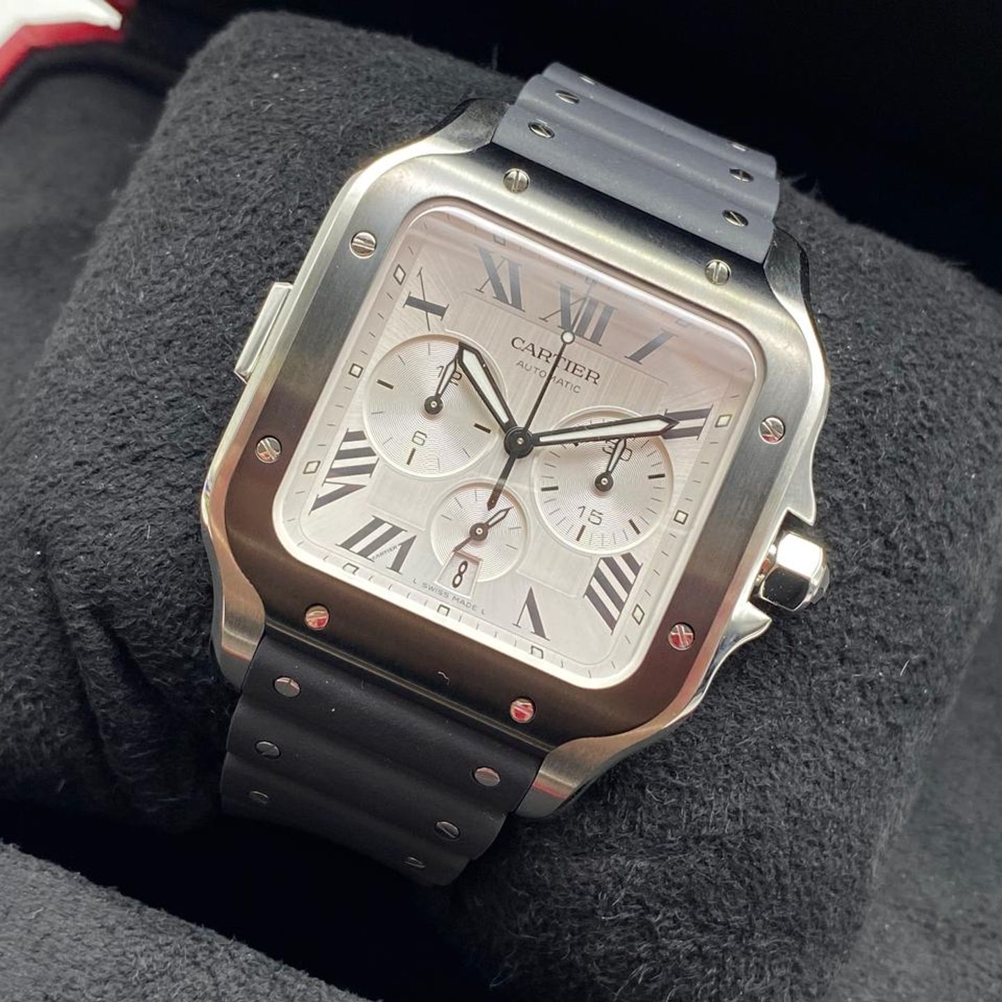Cartier Santos WSSA0017 (2025) - 43mm Staal (3/10)
