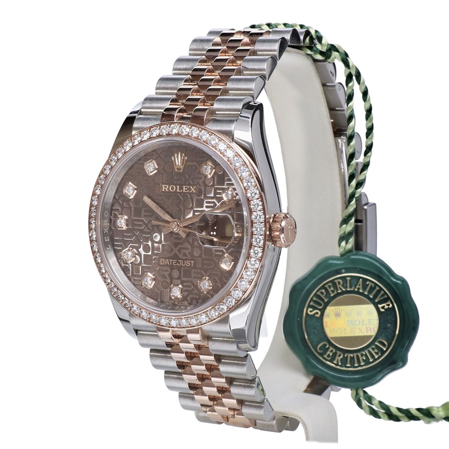 Rolex Datejust 36 126281RBR (2019) - Brown dial 36 mm Steel case (2/8)
