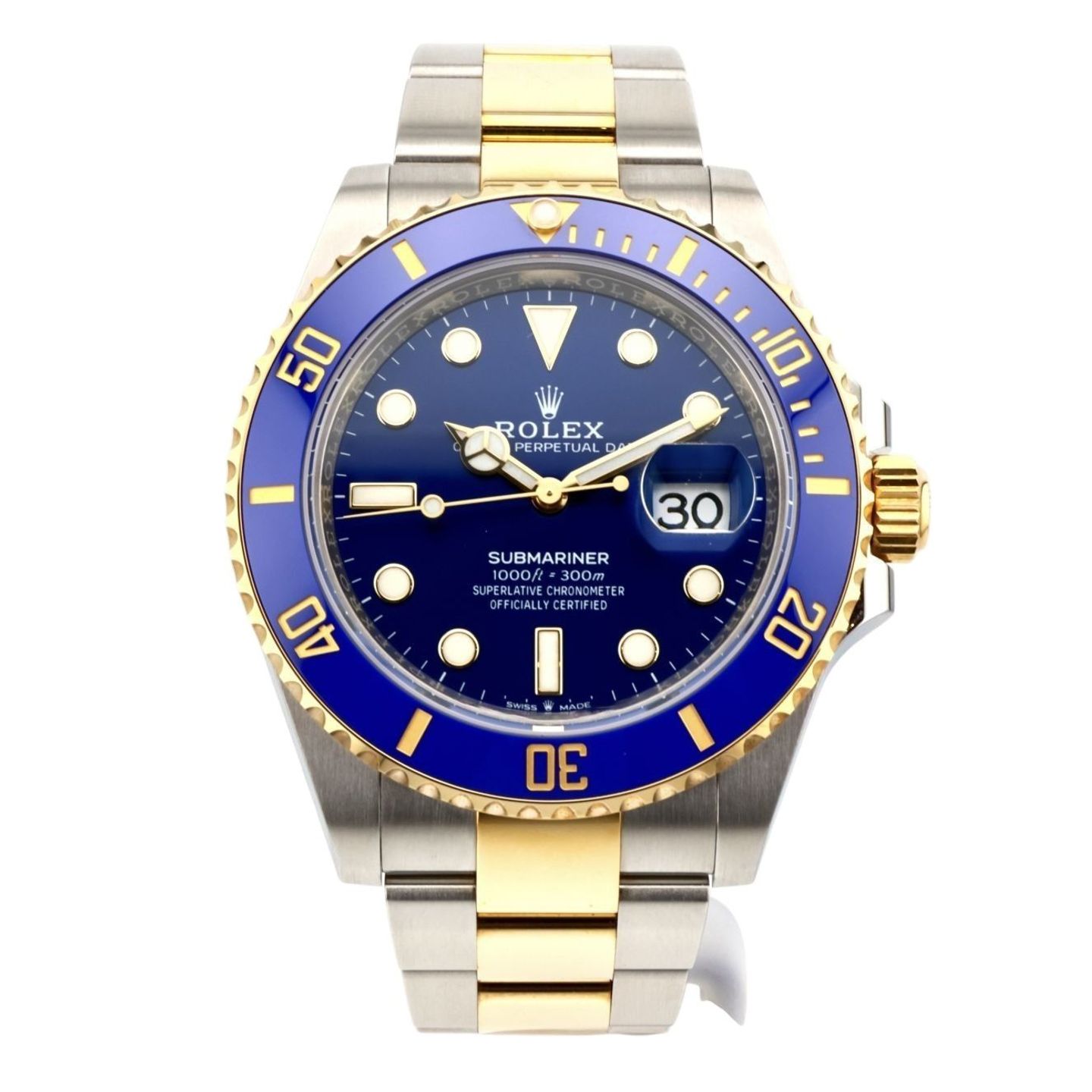 Rolex Submariner Date 126613LB (2020) - Blauw wijzerplaat 41mm Goud/Staal (1/1)