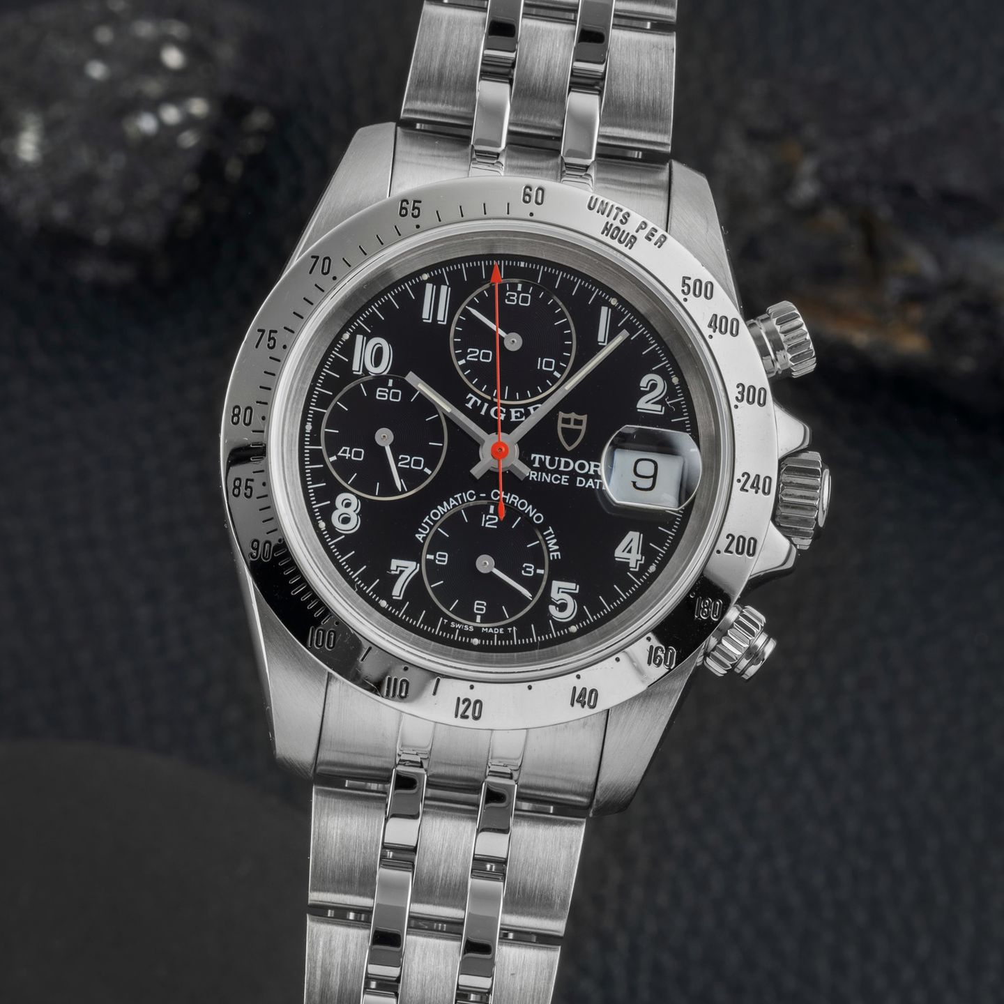 Tudor Prince Date 79280 (2002) - 40mm Staal (3/8)