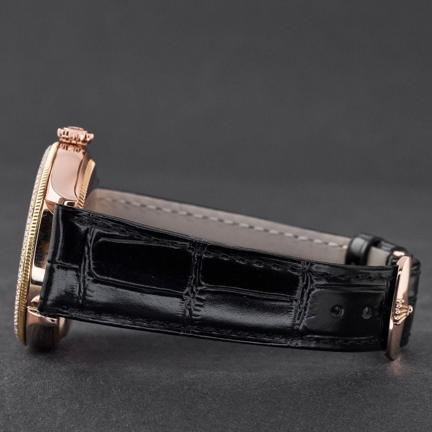 Rolex Cellini Time 50605RBR (2016) - Brown dial 39 mm Rose Gold case (5/8)