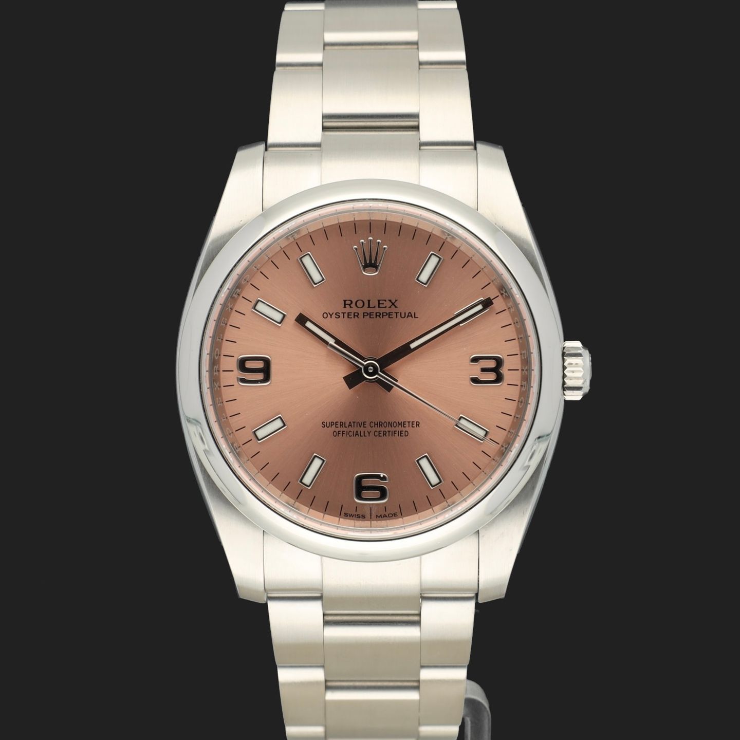 Rolex Oyster Perpetual 34 114200 (2017) - 34mm Staal (2/8)