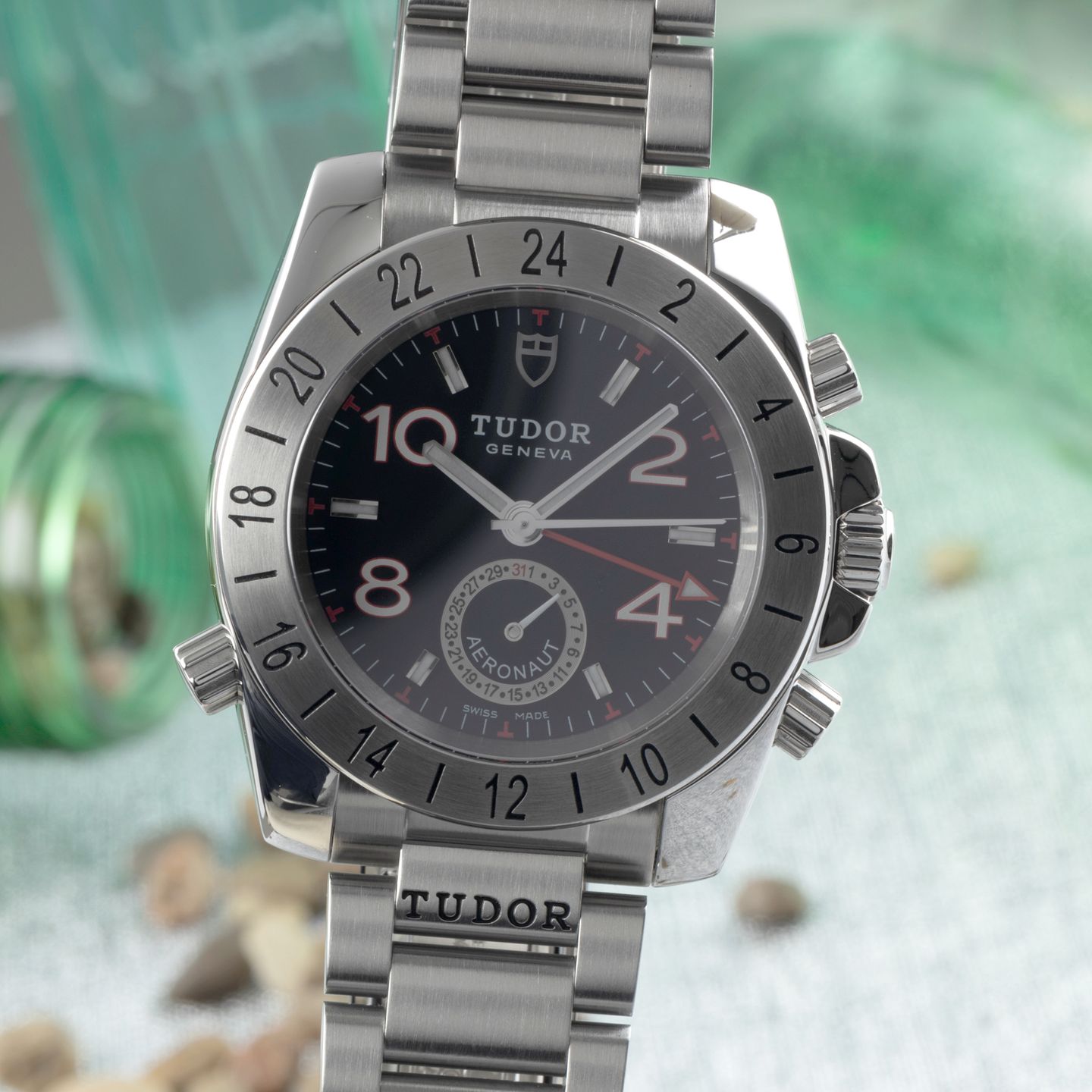 Tudor Sport Aeronaut 20200 (Unknown (random serial)) - Silver dial 41 mm Steel case (3/8)