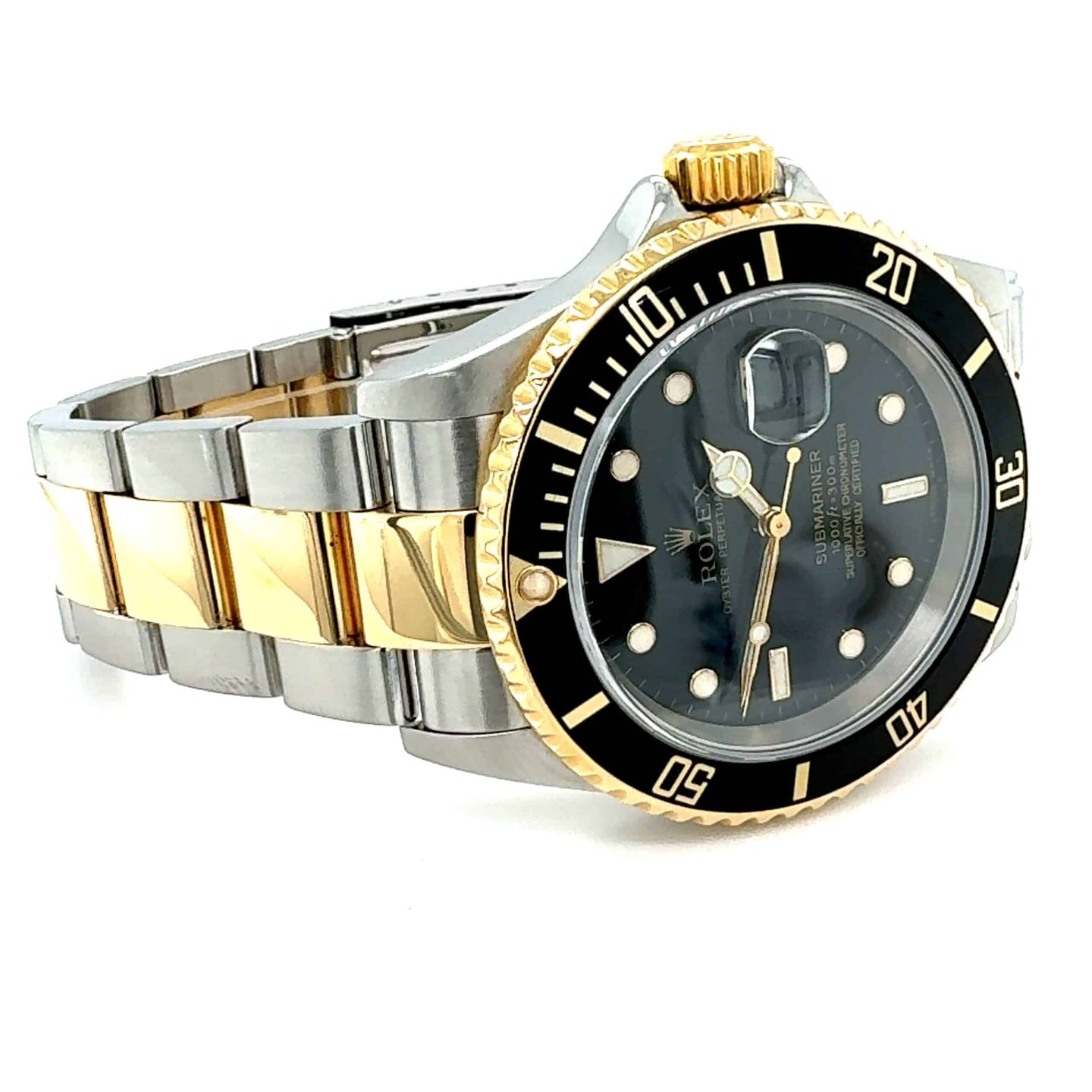 Rolex Submariner Date 16613 (2007) - 40 mm Gold/Steel case (2/8)