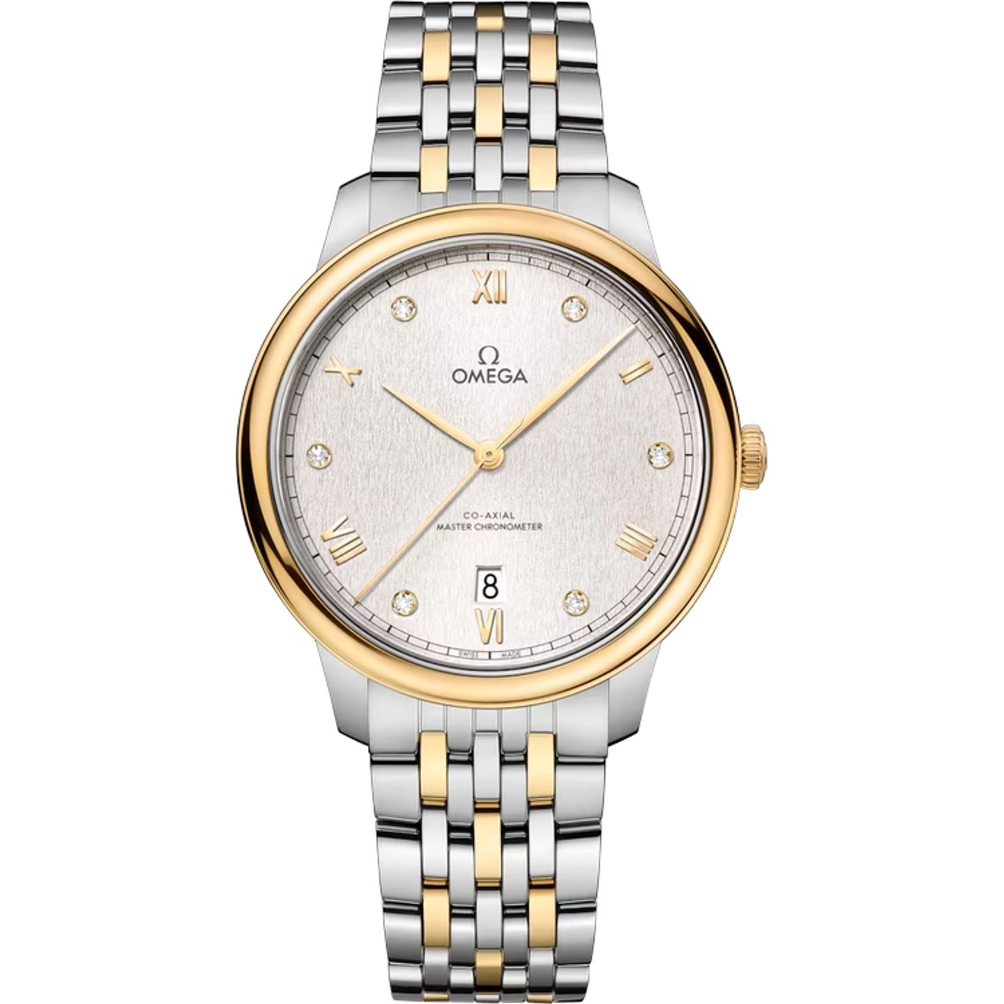 Omega De Ville 434.20.40.20.52.001 (2025) - Silver dial 40 mm Gold/Steel case (1/1)