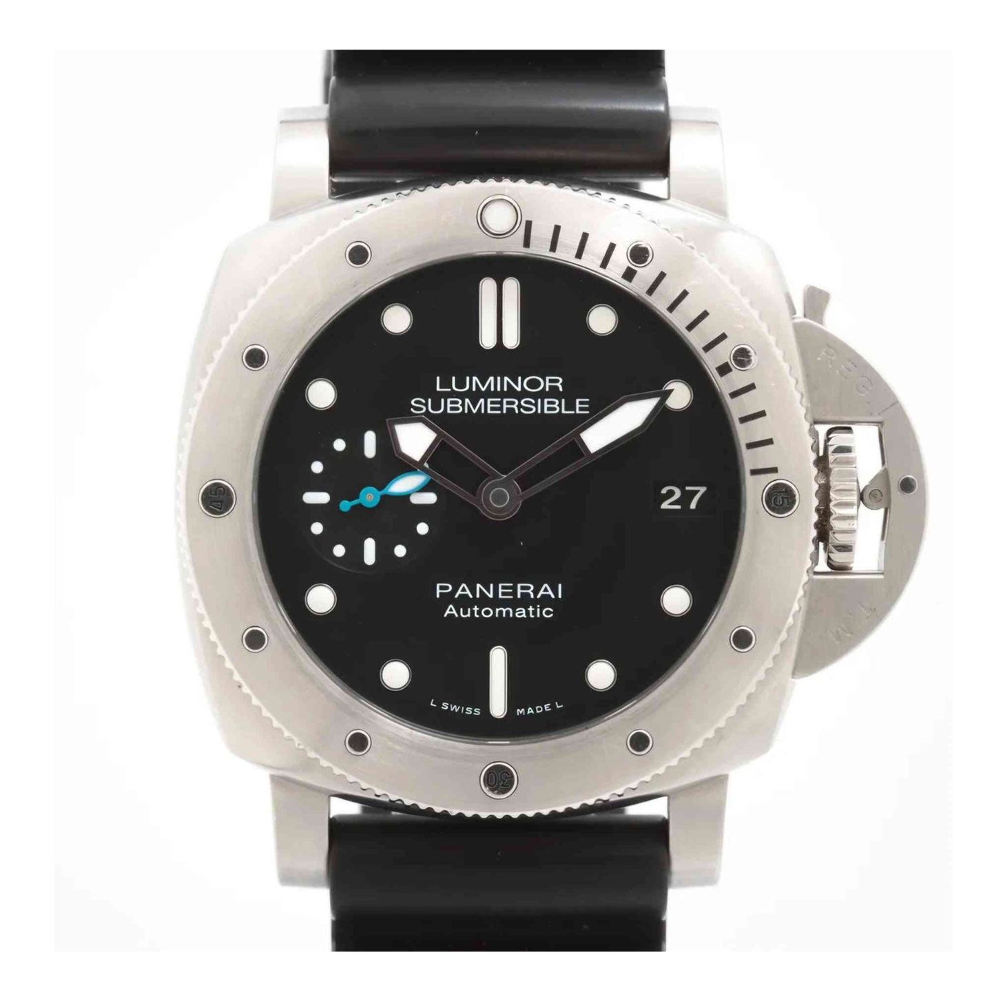 Panerai Luminor Submersible 1950 3 Days Automatic PAM00682 (2019) - Black dial 42 mm Steel case (1/3)