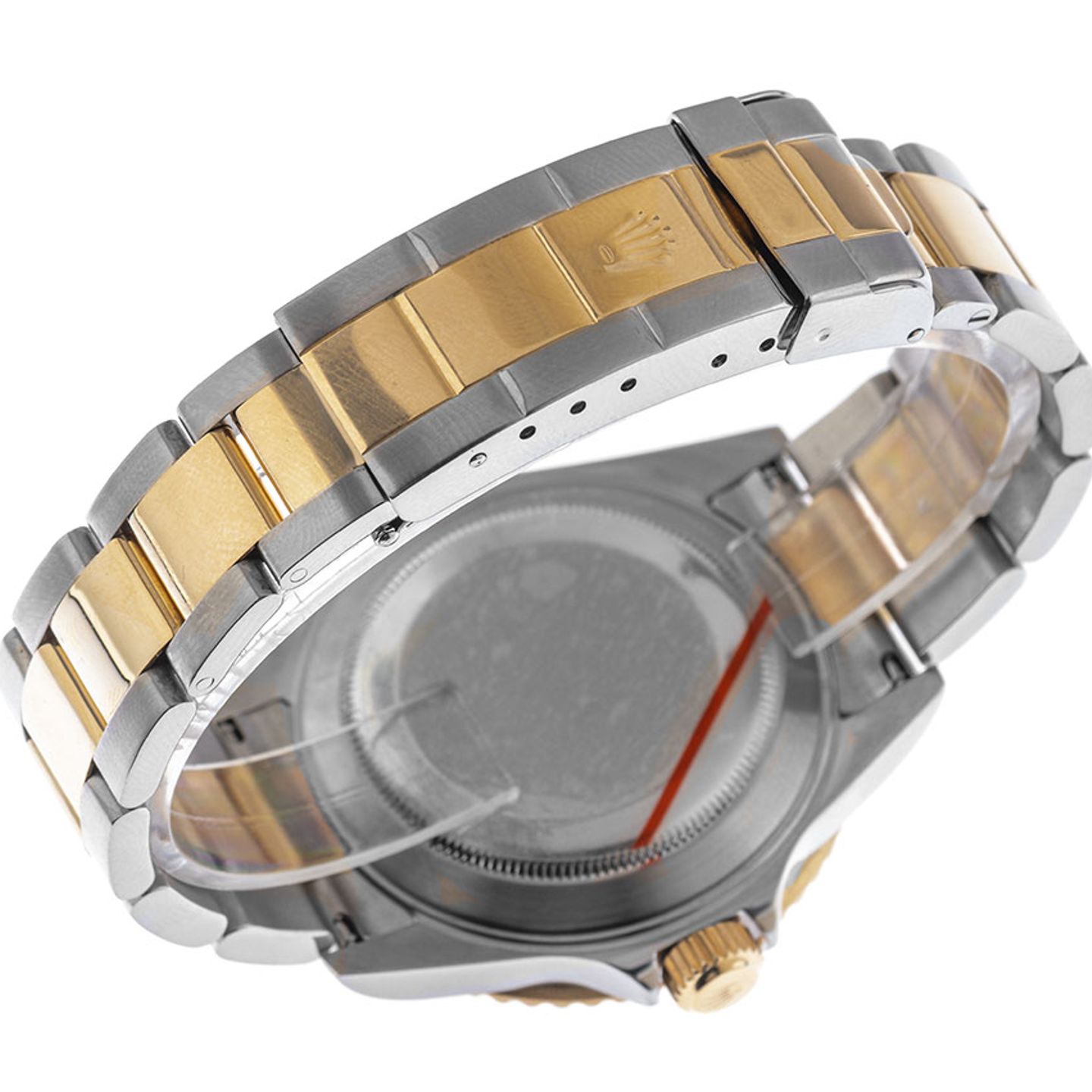 Rolex Submariner Date 16613 (2005) - Blue dial 40 mm Gold/Steel case (7/8)