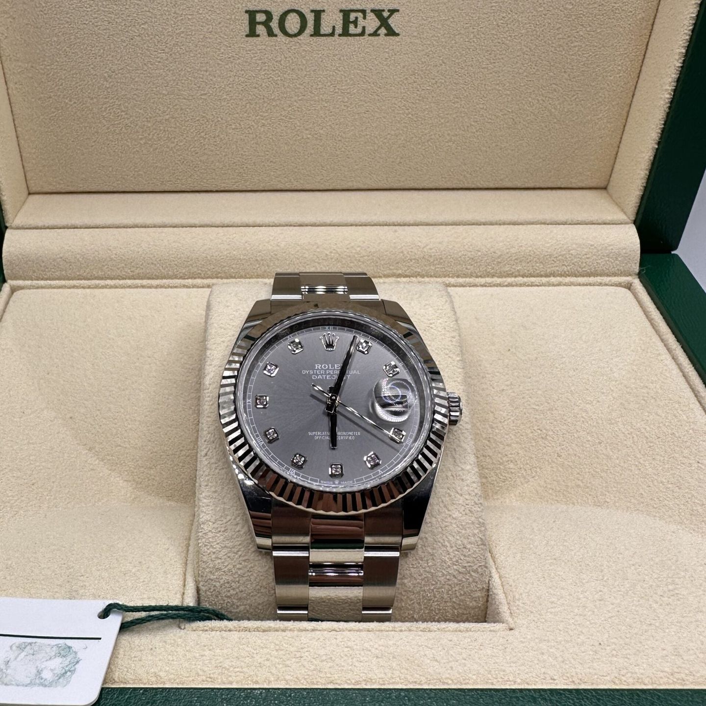 Rolex Datejust 41 126334 (2023) - Grey dial 41 mm Steel case (3/6)
