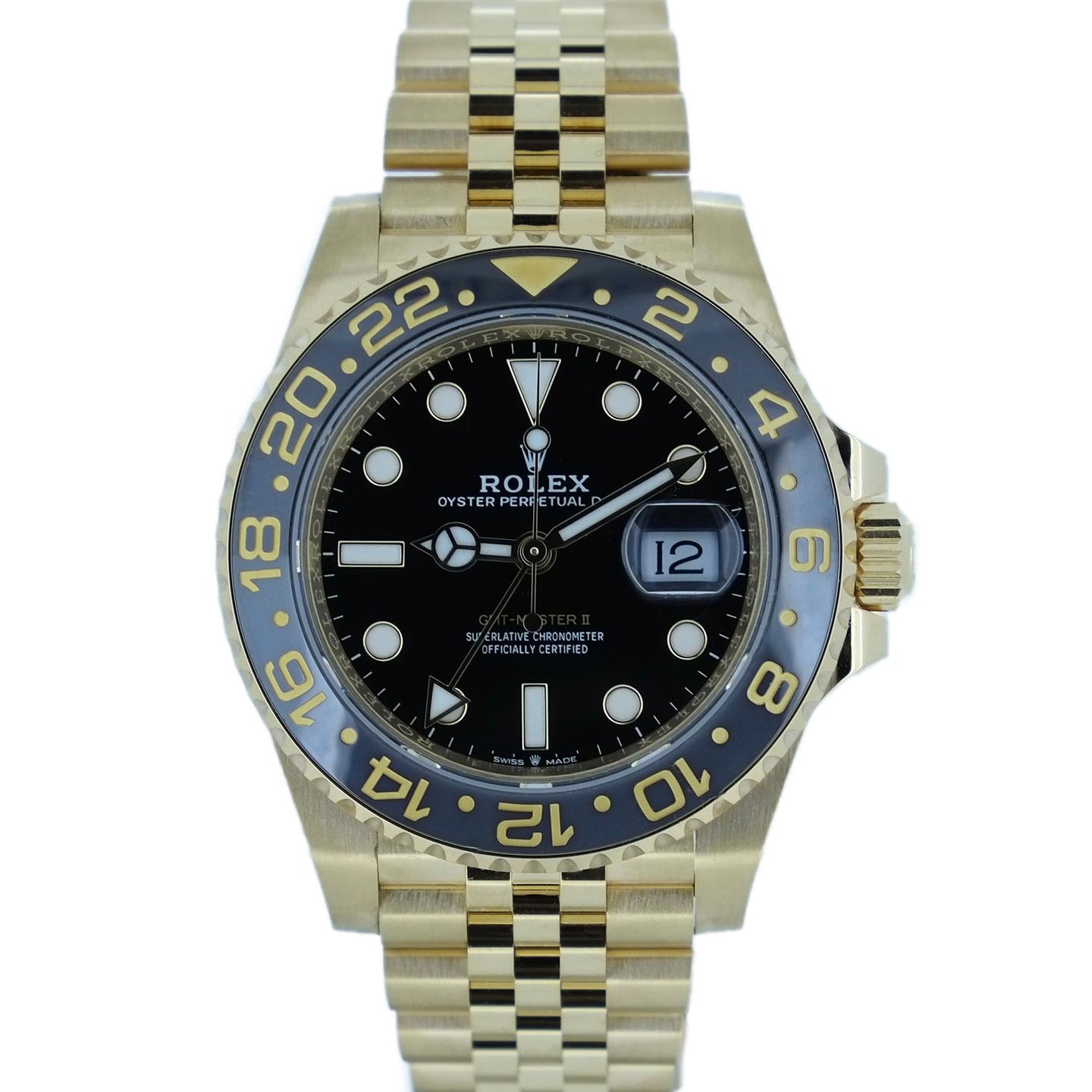 Rolex GMT-Master II 126718GRNR (2024) - Black dial 40 mm Yellow Gold case (1/6)