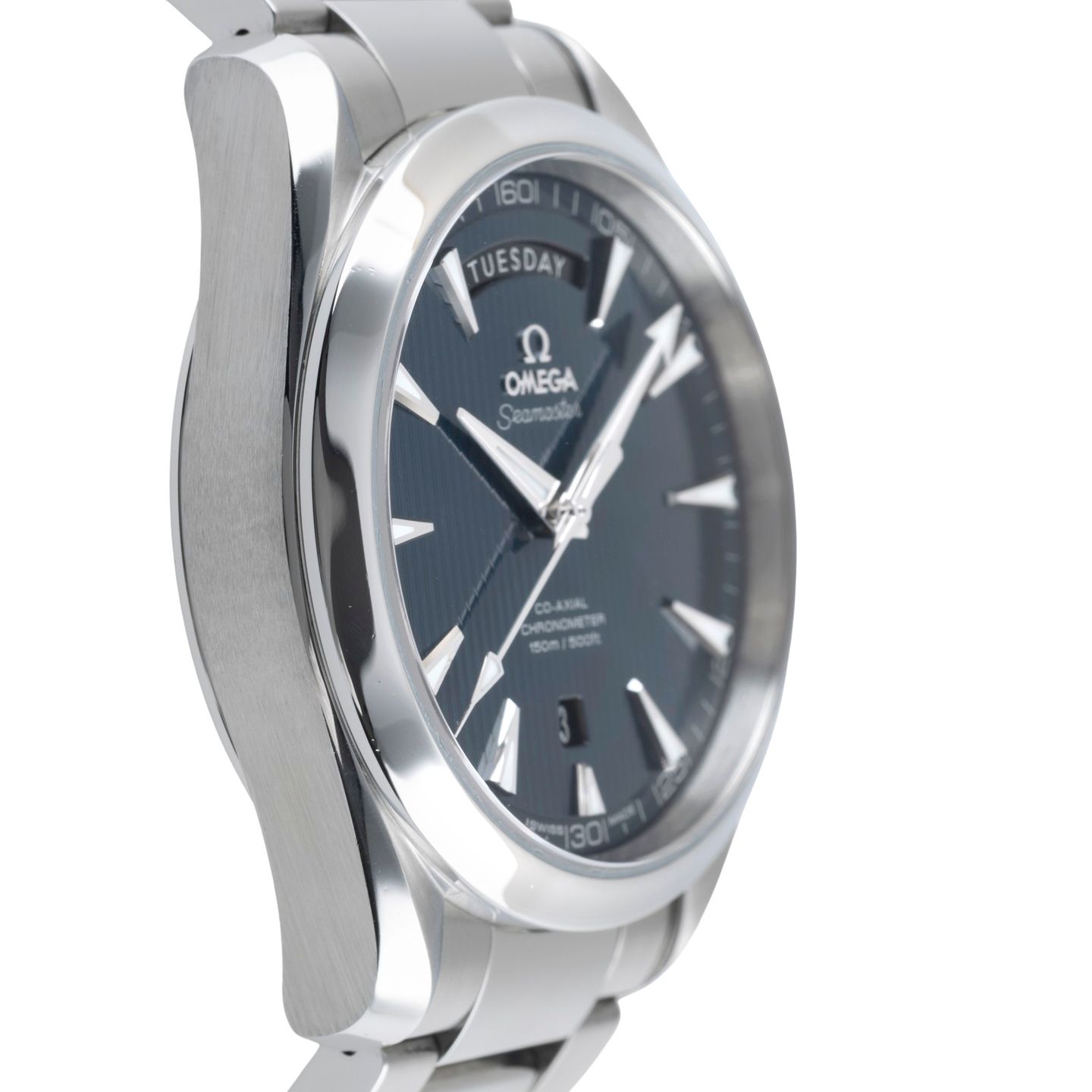 Omega Seamaster Aqua Terra 231.10.42.22.03.001 (Onbekend (willekeurig serienummer)) - Blauw wijzerplaat 42mm Staal (7/8)