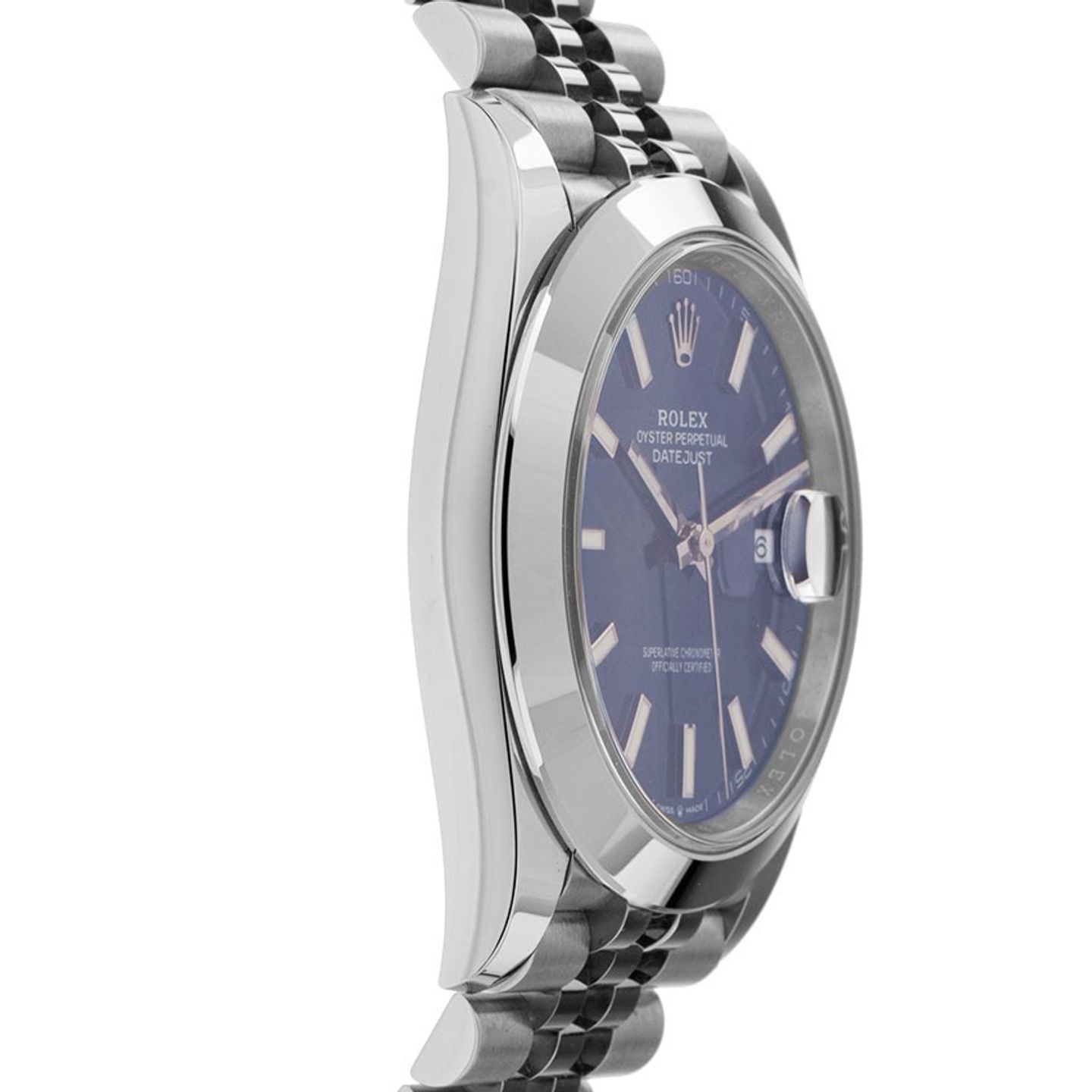 Rolex Datejust 41 126300 (2024) - Blauw wijzerplaat 41mm Staal (5/7)