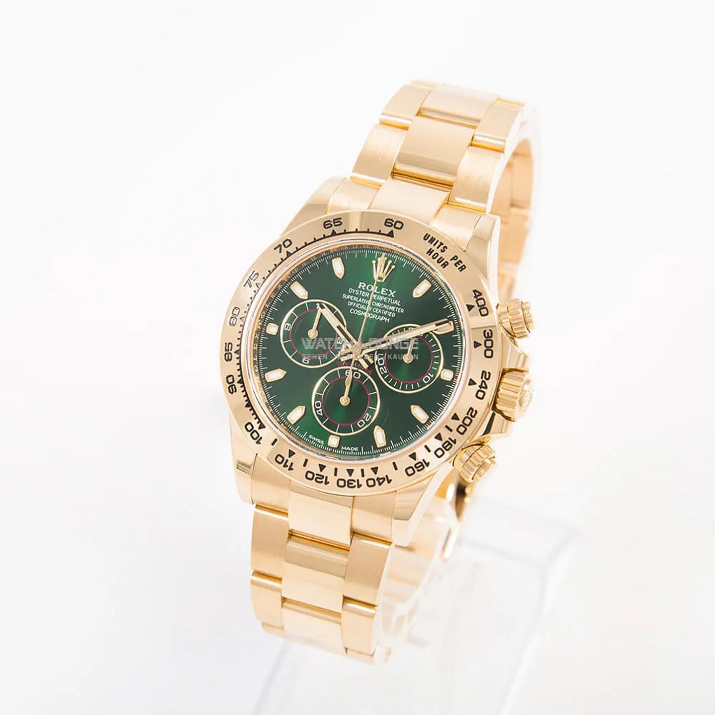 Rolex Daytona 116508 (2023) - Green dial 40 mm Yellow Gold case (5/8)