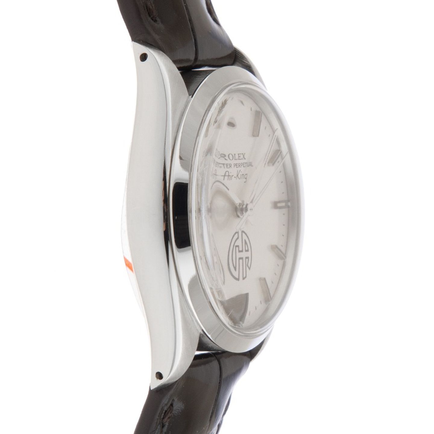 Rolex Air-King 5500 (1979) - Zilver wijzerplaat 34mm Staal (5/7)