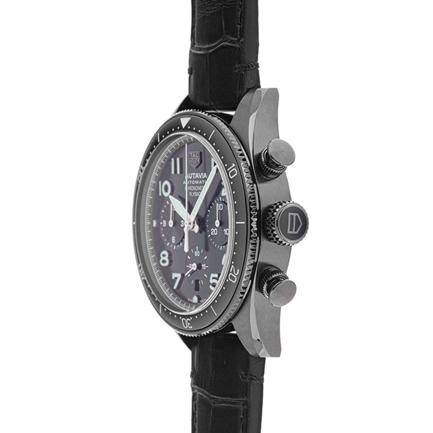 TAG Heuer Autavia CBE511C.FC8280 (2025) - Black dial 42 mm Steel case (4/7)