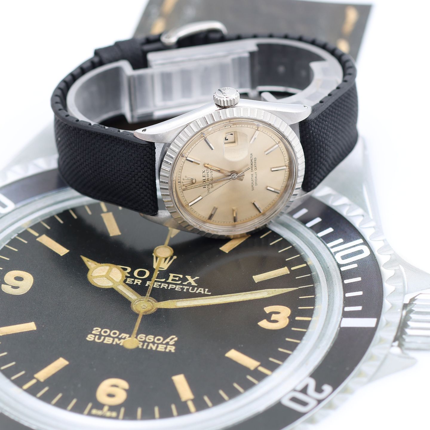 Rolex Datejust 1603 (Onbekend (willekeurig serienummer)) - Zilver wijzerplaat 36mm Staal (8/8)