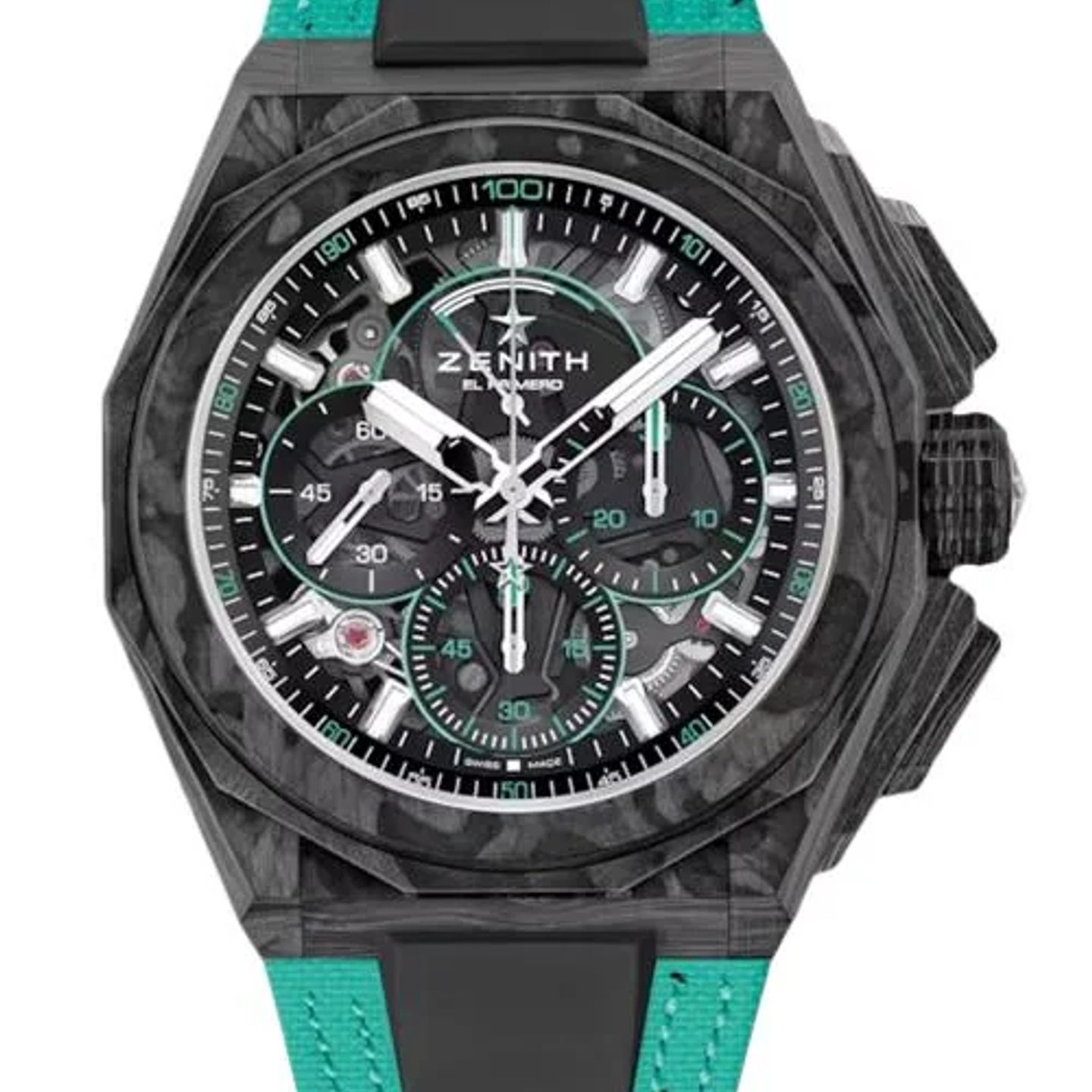 Zenith Defy 10.9101.9004/60.I310 (2026) - Zwart wijzerplaat 45mm Carbon (1/1)