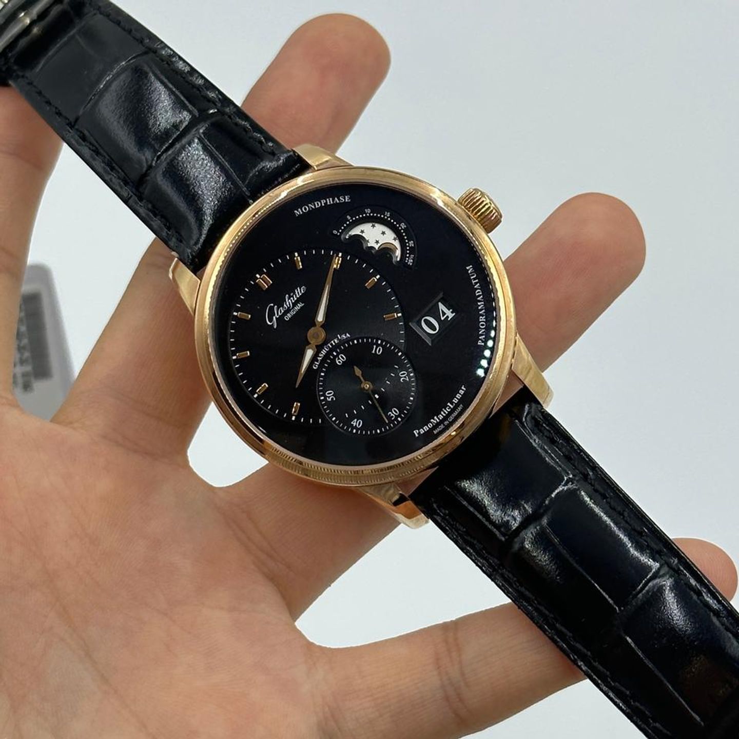 Glashütte Original PanoMaticLunar 1-90-02-49-35-30 - (8/10)
