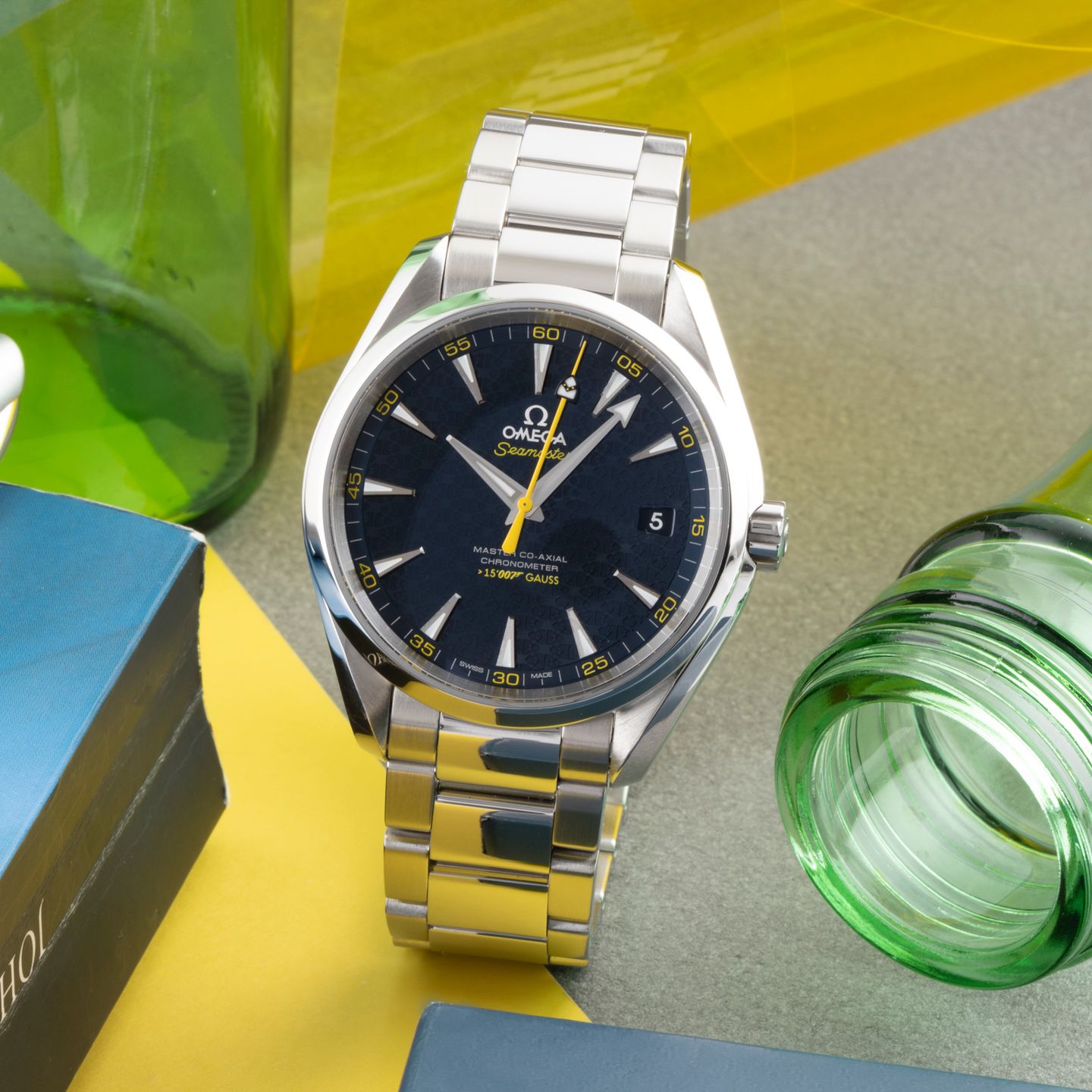 Omega Seamaster Aqua Terra 231.10.42.21.03.004 (Onbekend (willekeurig serienummer)) - Blauw wijzerplaat 42mm Staal (1/8)