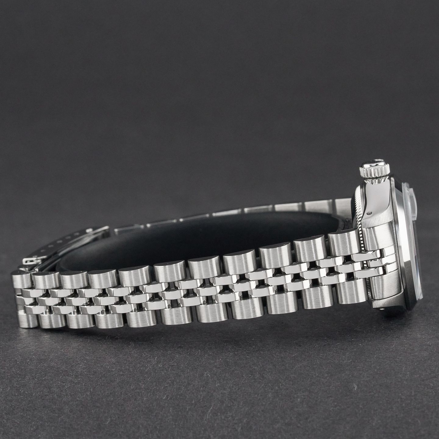 Rolex Oyster Perpetual Lady Date 69190 (1990) - Grijs wijzerplaat 26mm Staal (6/8)