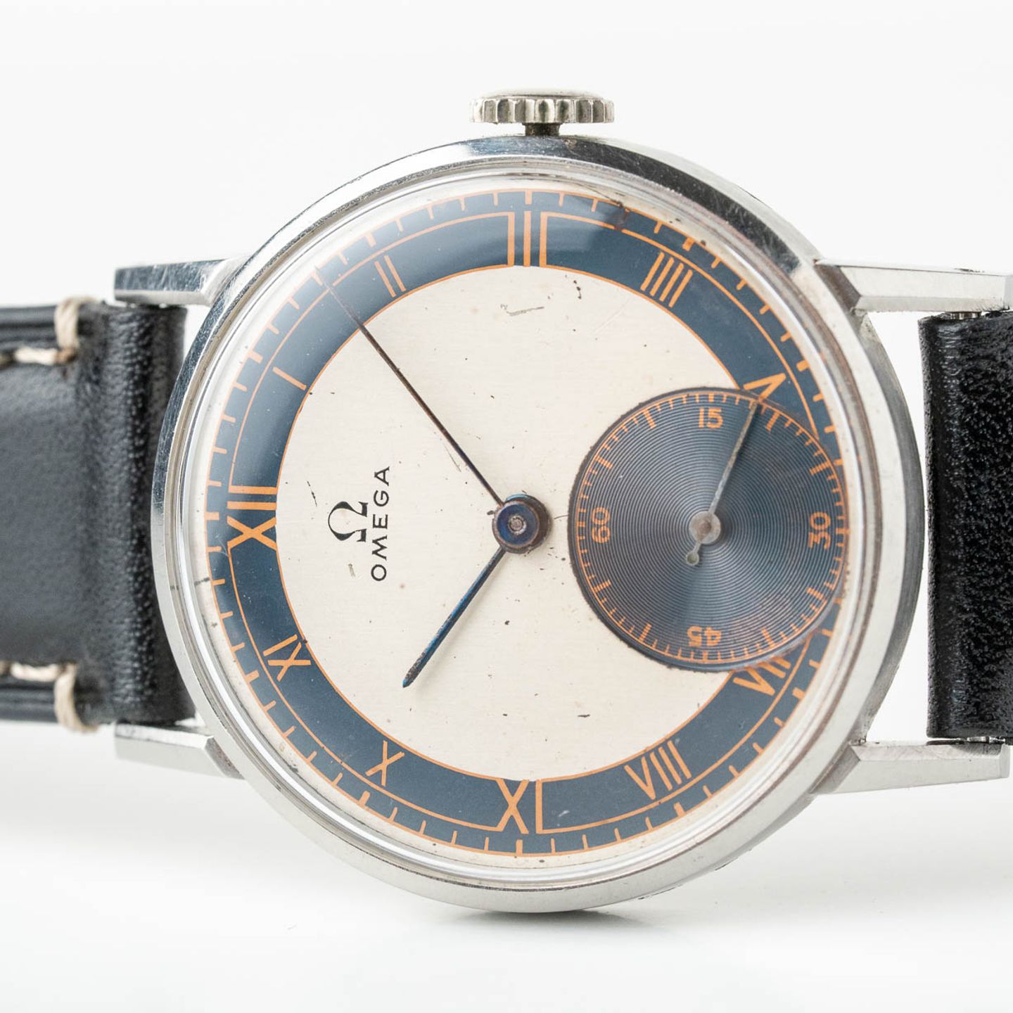 Omega Vintage Unknown (1940) - Multi-colour dial 34 mm Steel case (3/8)