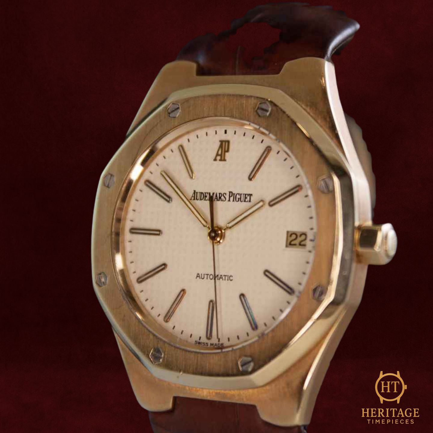 Audemars Piguet Royal Oak 14800BA (Onbekend (willekeurig serienummer)) - 36mm Geelgoud (6/8)