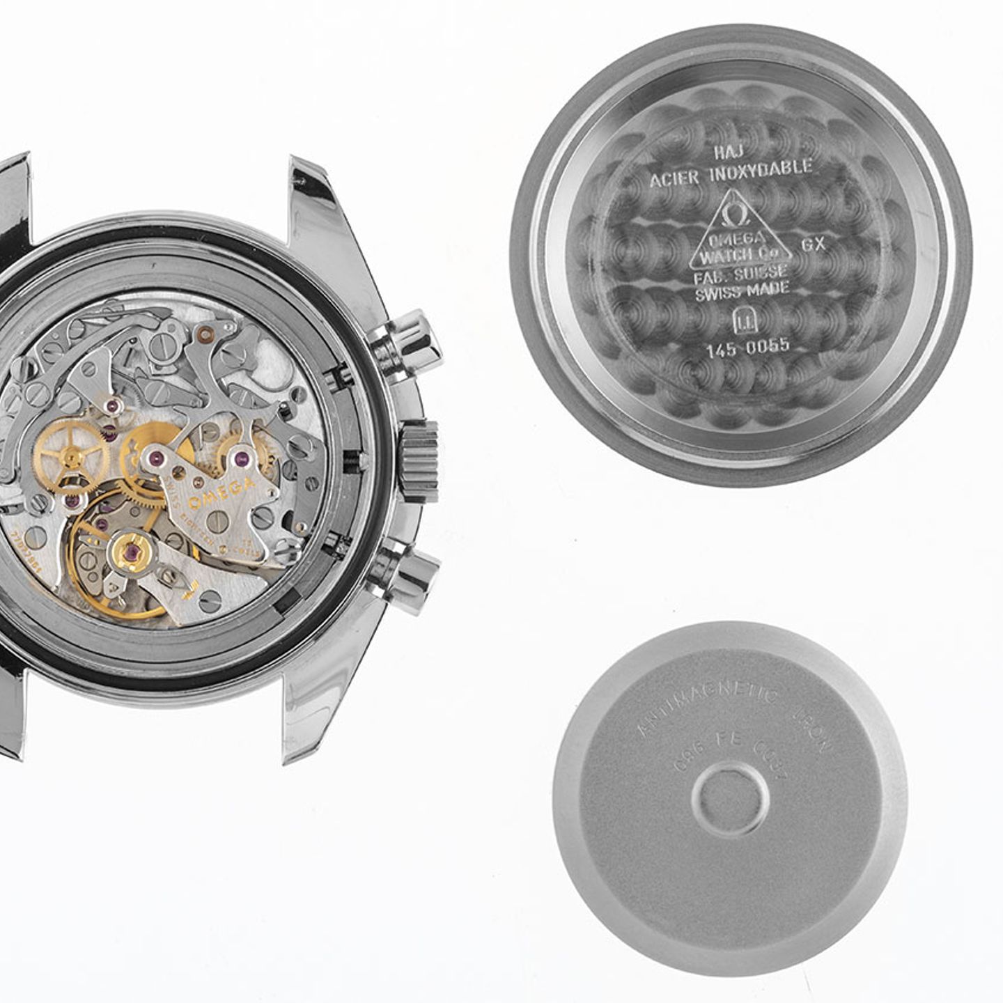 Omega Speedmaster Professional Moonwatch 3575.20.00 (1999) - White dial 42 mm Steel case (8/8)