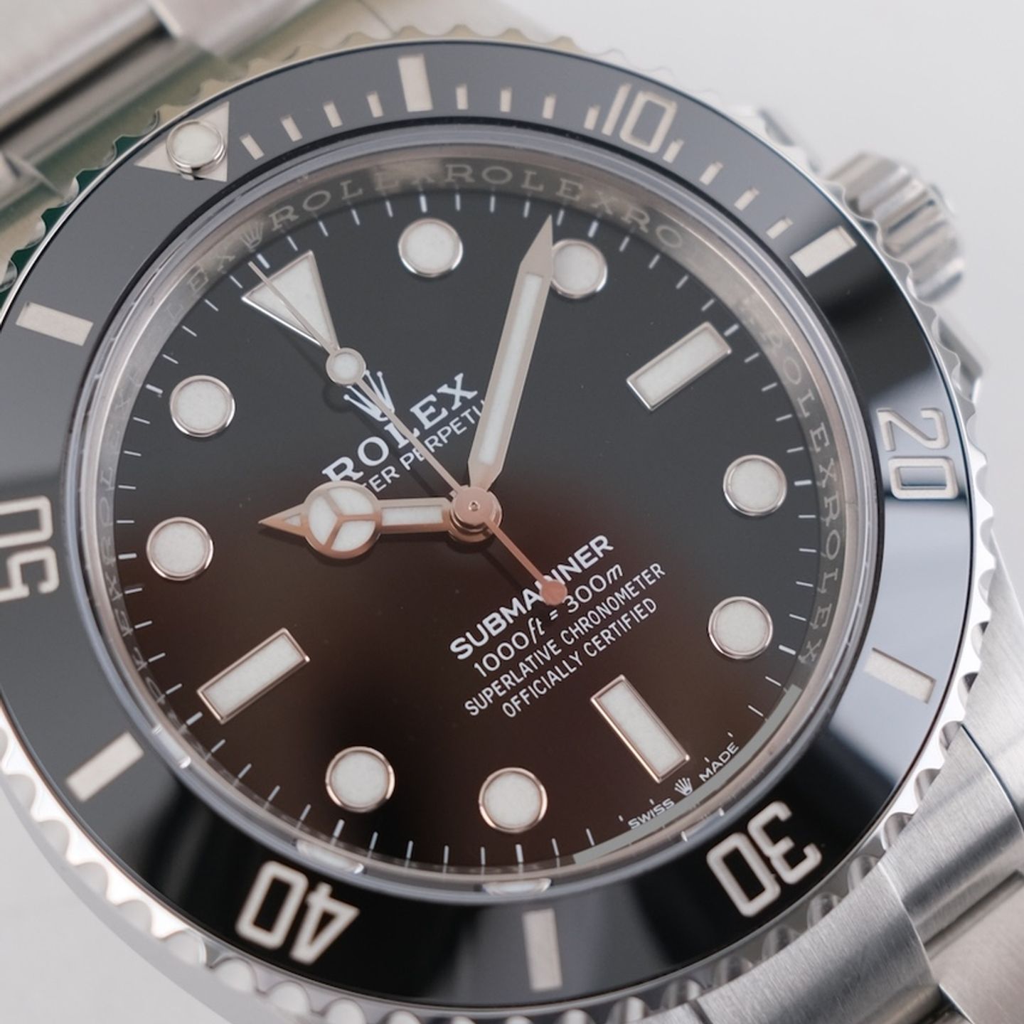 Rolex Submariner No Date 124060 (2021) - Black dial 41 mm Steel case (1/8)