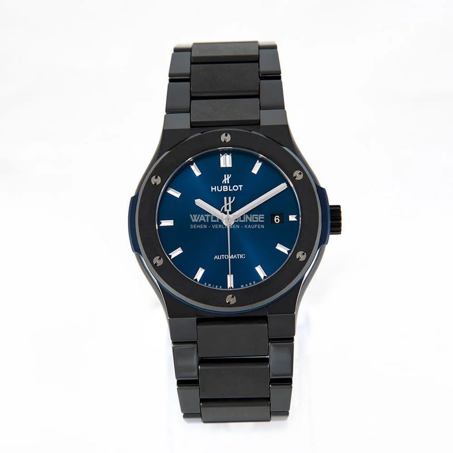 Hublot Classic Fusion Blue 548.CM.7170.CM (2022) - Blue dial 42 mm Ceramic case (3/8)