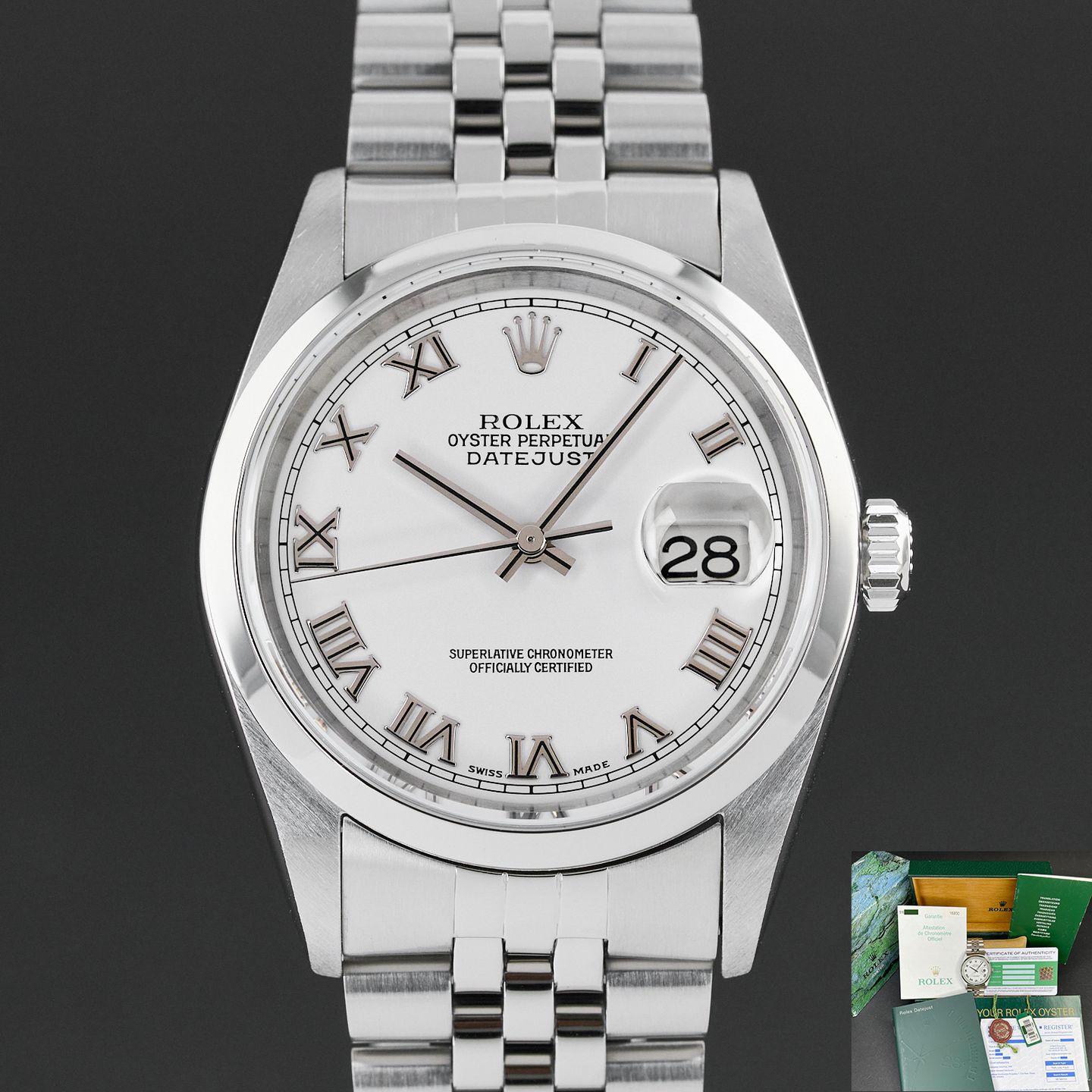 Rolex Datejust 36 16200 - (1/8)