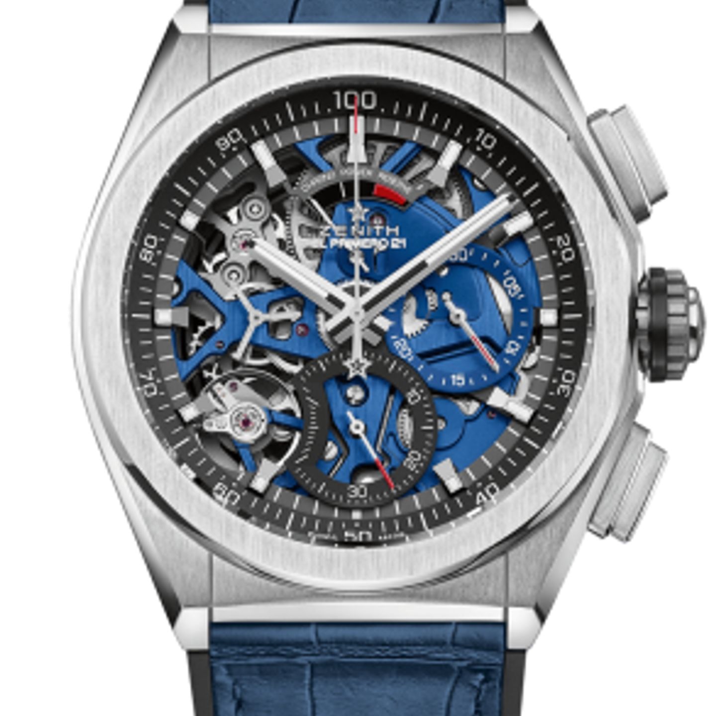 Zenith Defy El Primero 95.9002.9004/78.R584 (2023) - Transparent dial 44 mm Titanium case (1/1)