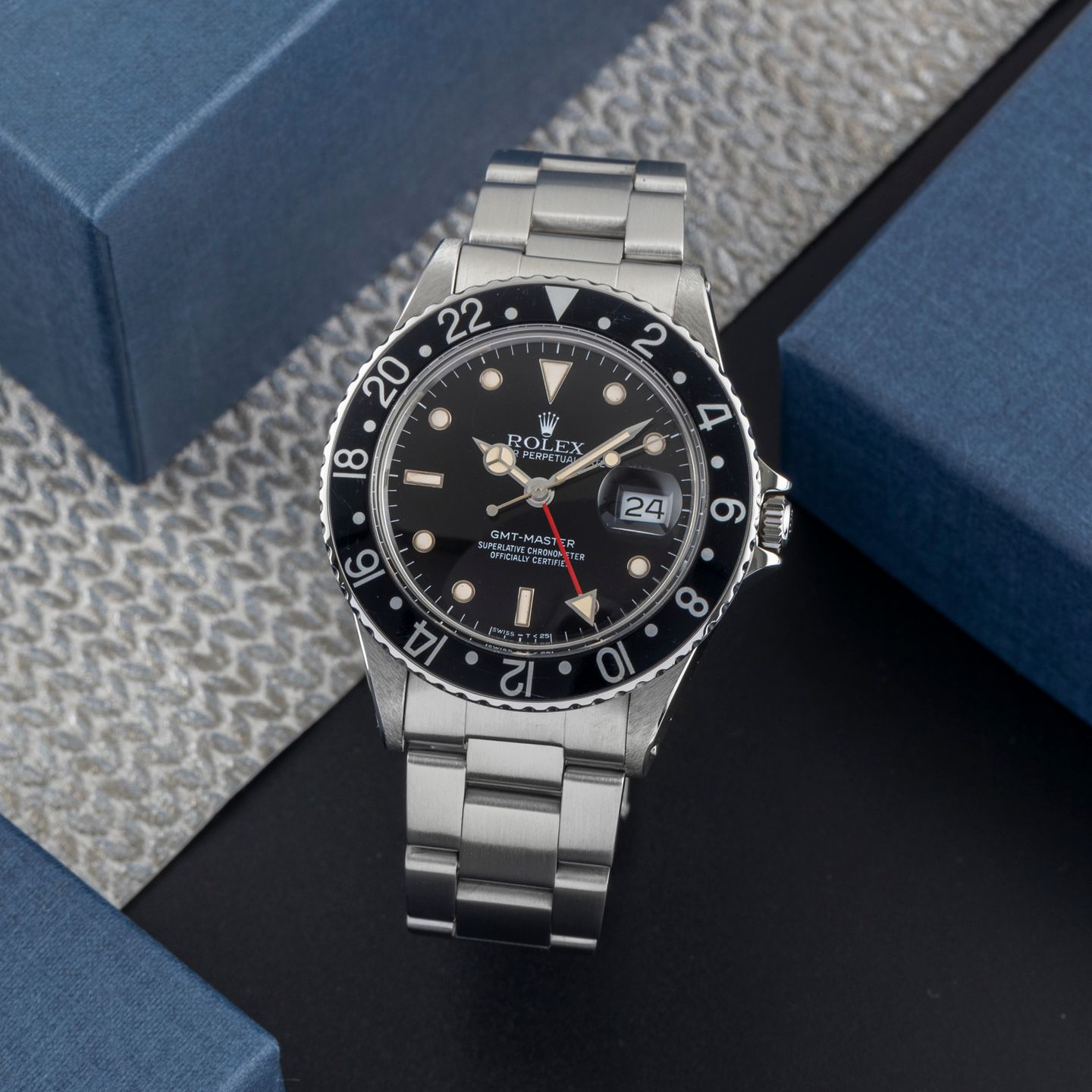 Rolex GMT-Master 16750 (1985) - 40 mm Steel case (1/8)