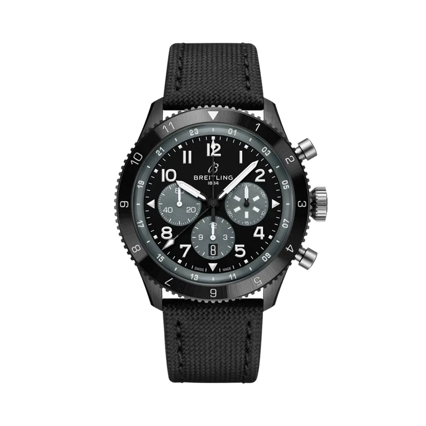 Breitling Super Avi SB04451A1B1X1 (2025) - Black dial 46 mm Ceramic case (1/1)