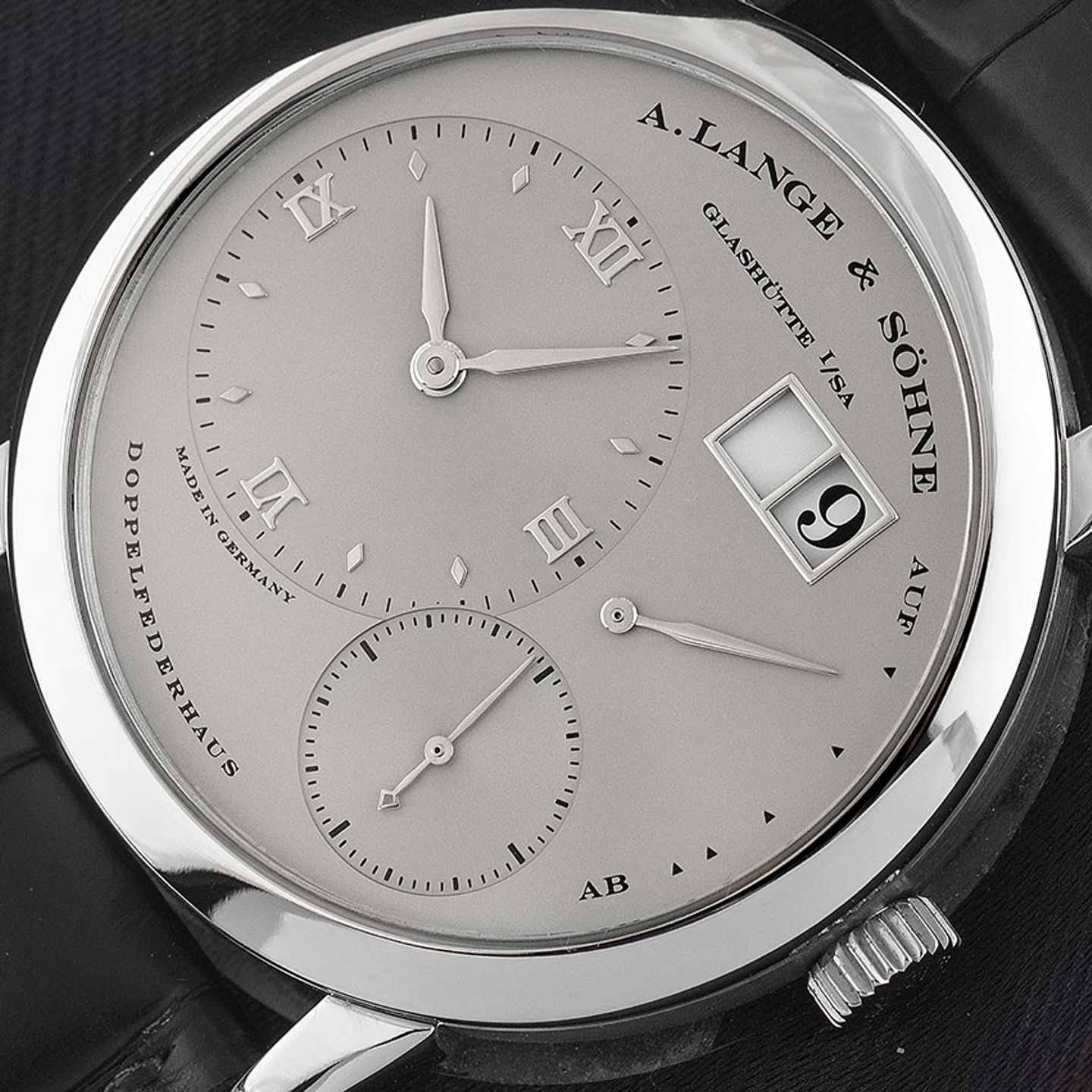 A. Lange & Söhne Lange 1 101.025 (2001) - Zilver wijzerplaat 39mm Platina (3/7)