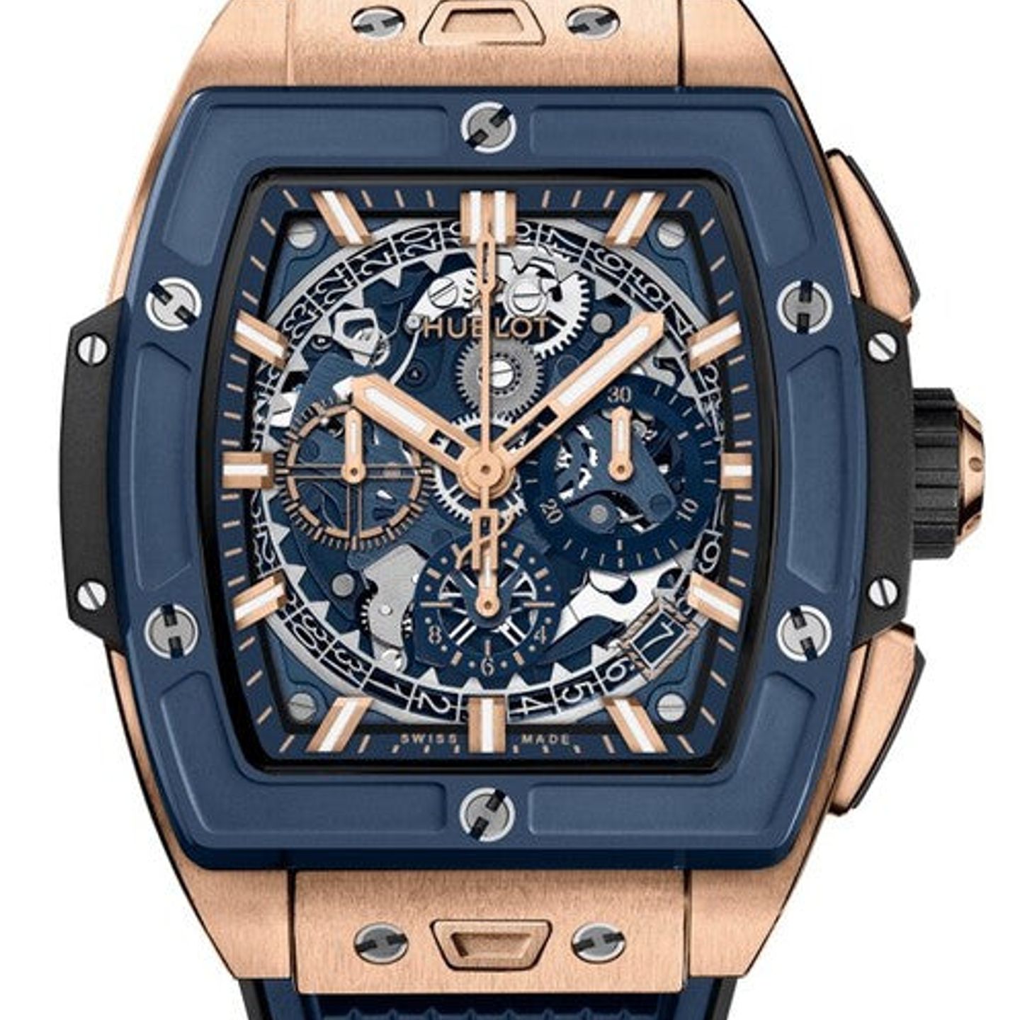 Hublot Spirit of Big Bang 642.OL.7180.RX (2026) - Transparent dial 42 mm Rose Gold case (1/1)
