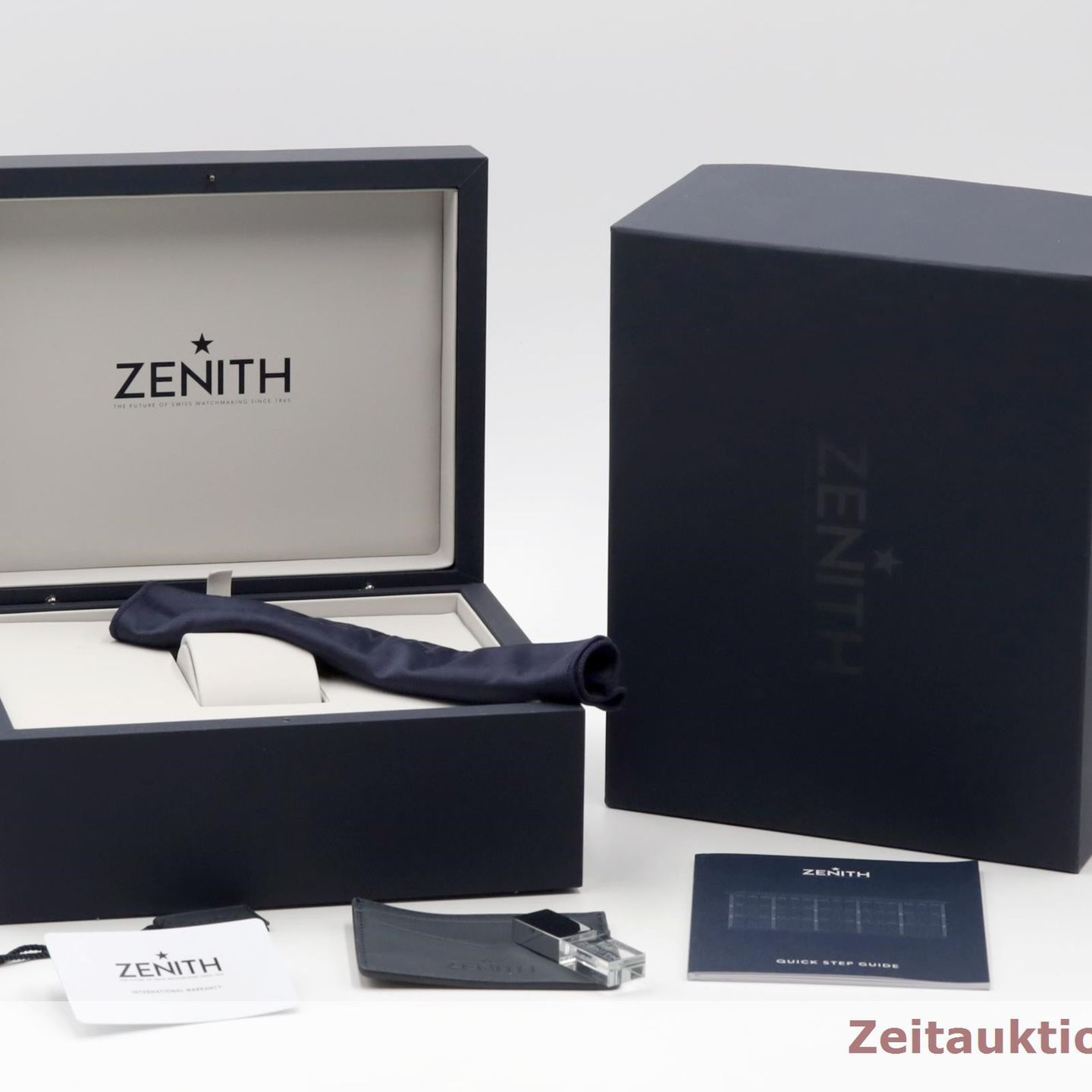 Zenith Defy 95.9000.670/51.R584 (Onbekend (willekeurig serienummer)) - Blauw wijzerplaat 41mm Titanium (8/8)
